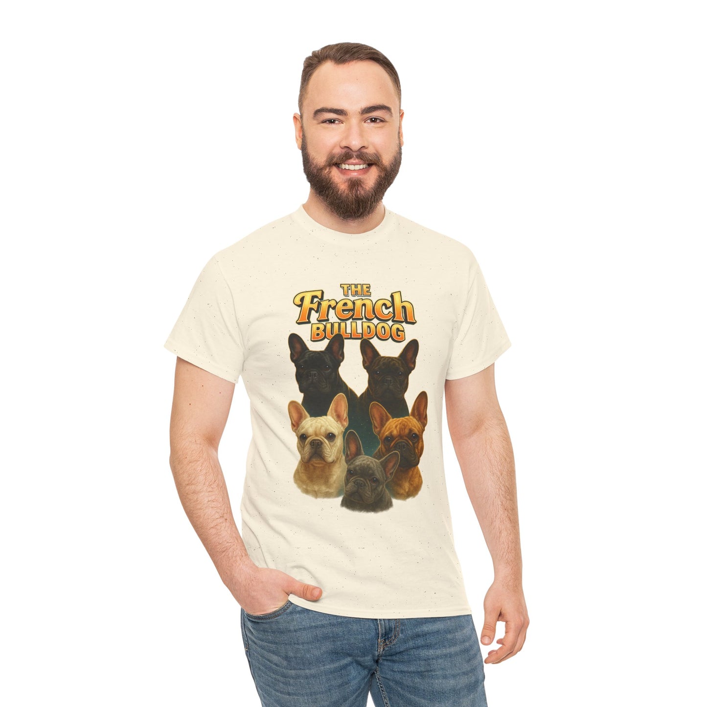 The French Bulldog Vintage Tee | Retro Frenchie Shirt | Dog Lover Gift | 90s Style Graphic T-Shirt | Cute French Bulldog Owner Apparel