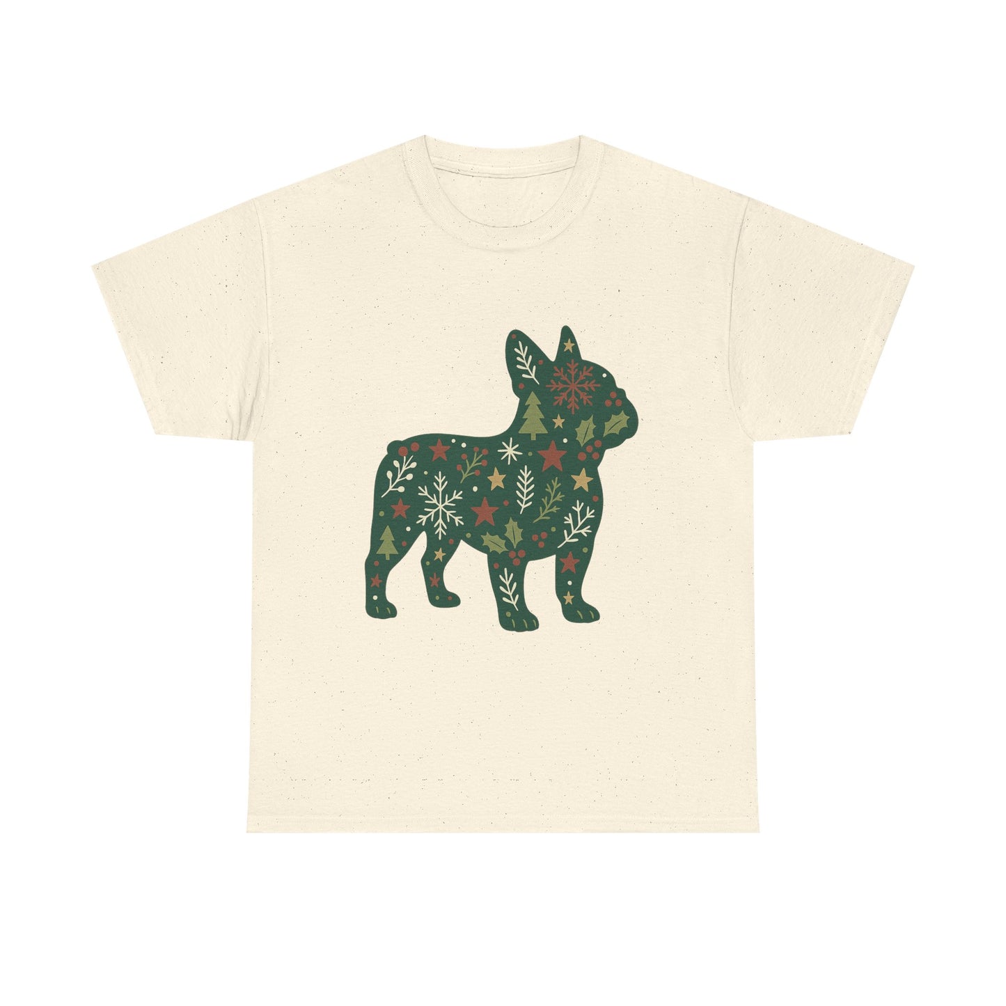 Christmas Frenchie Sweatshirt | Holiday French Bulldog Silhouette | Festive Dog Lover Gift | Cute Winter Frenchie Apparel