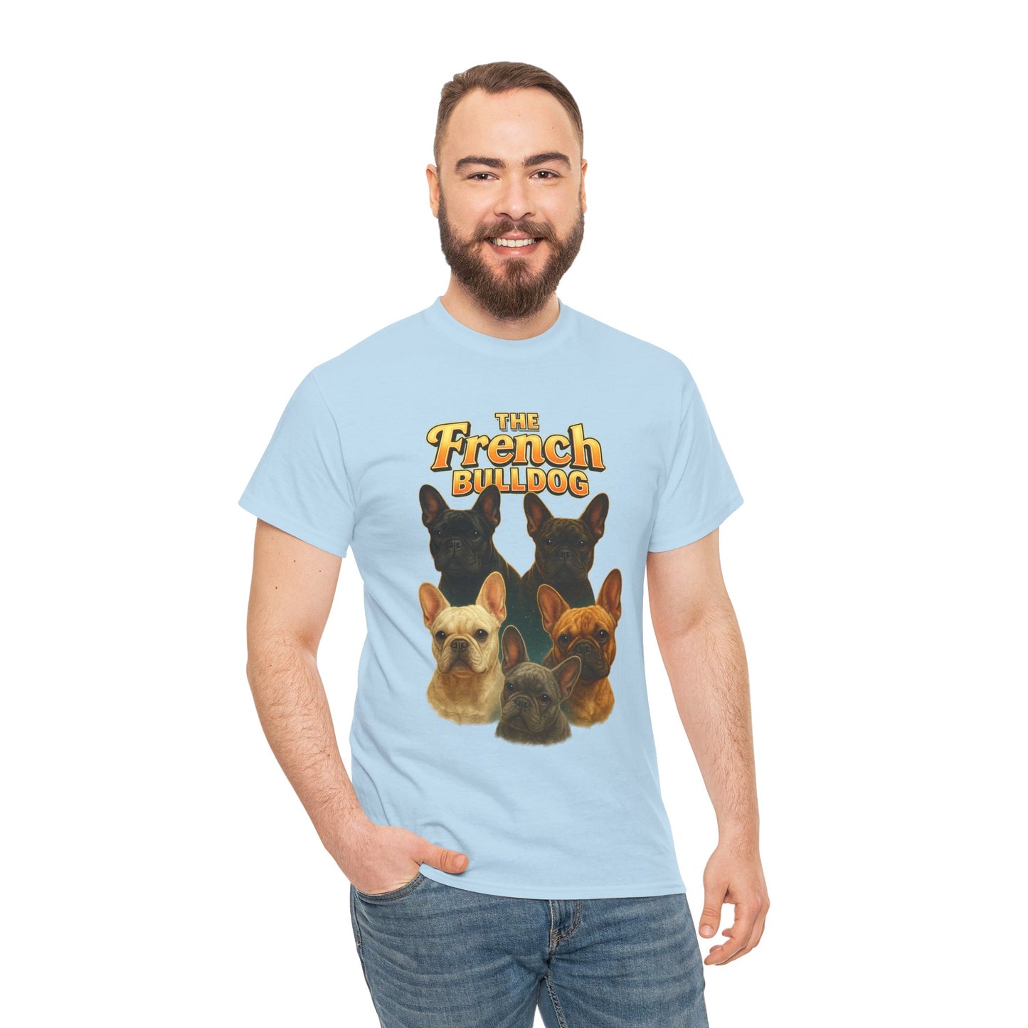 The French Bulldog Vintage Tee | Retro Frenchie Shirt | Dog Lover Gift | 90s Style Graphic T-Shirt | Cute French Bulldog Owner Apparel