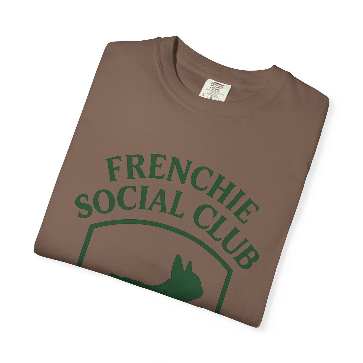 French Bulldog Club T-Shirt | Unisex Frenchie Graphic Tee | Retro Dog Lover Shirt | Minimal Country Club Style Frenchie Gift