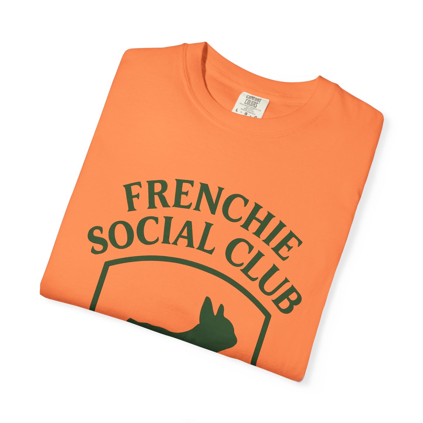 French Bulldog Club T-Shirt | Unisex Frenchie Graphic Tee | Retro Dog Lover Shirt | Minimal Country Club Style Frenchie Gift