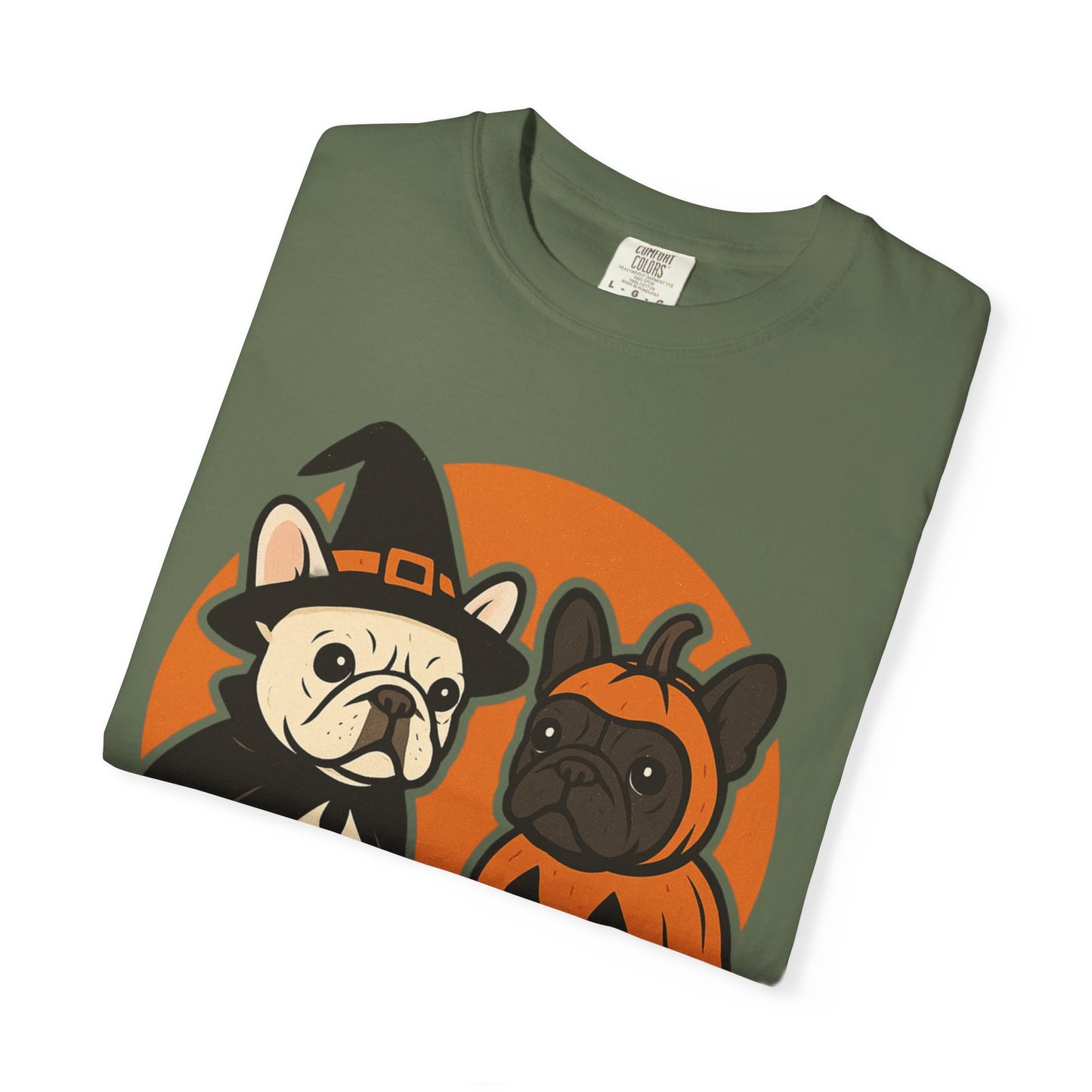French Bulldog Halloween Sweatshirt | Spooky Frenchie Pullover | Ghost Dog Lover Crewneck | Cute Pumpkin Fall Sweater