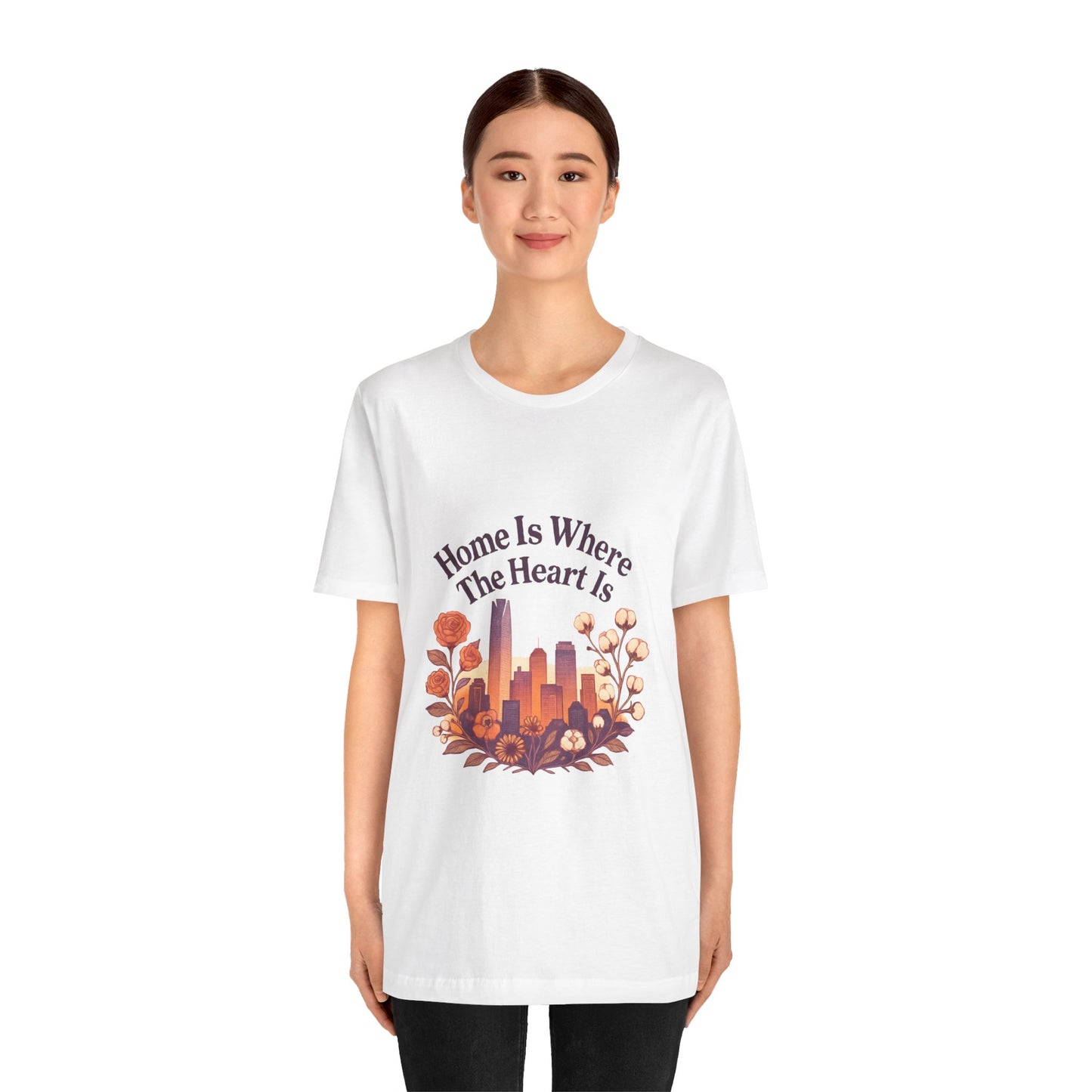 Home Is Where the Heart Is Oklahoma City Shirt | OKC Pride Tee | Oklahoma City Love