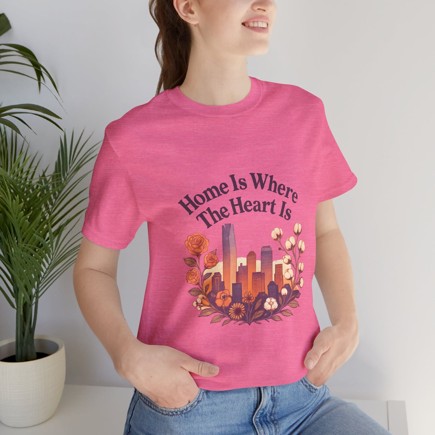 Home Is Where the Heart Is Oklahoma City Shirt | OKC Pride Tee | Oklahoma City Love