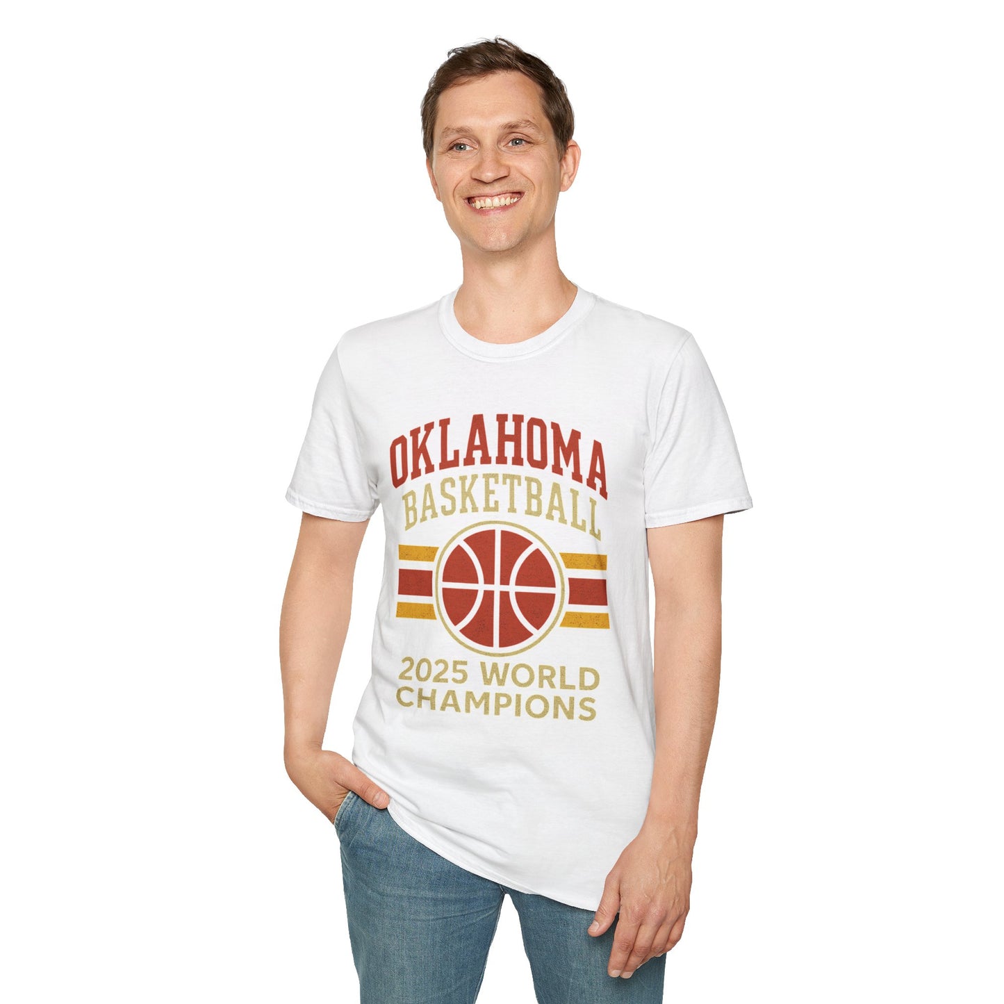 Oklahoma Basketball Shirt | 2025 Champs Tee | Retro Basketball T-Shirt | Oklahoma Sports Fan Gift | Vintage Championship Shirt