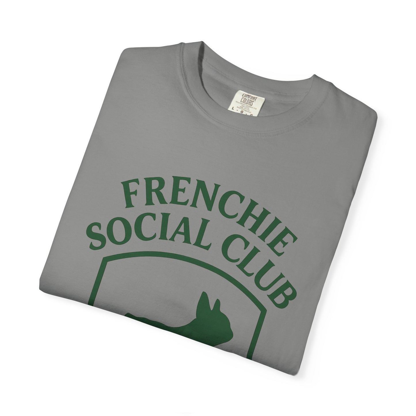 French Bulldog Club T-Shirt | Unisex Frenchie Graphic Tee | Retro Dog Lover Shirt | Minimal Country Club Style Frenchie Gift