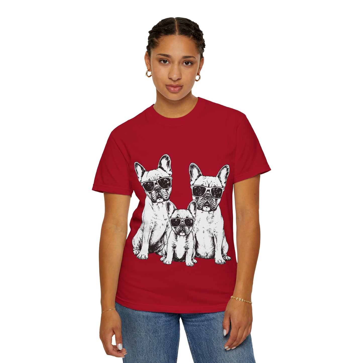 French Bulldog Family Shirt, Frenchie Family Tee, Cool French Bulldogs Sunglasses Shirt, Dog Mom Gift, Dog Dad Gift, Frenchie Lover Shirt, Cute Dog Graphic Tee