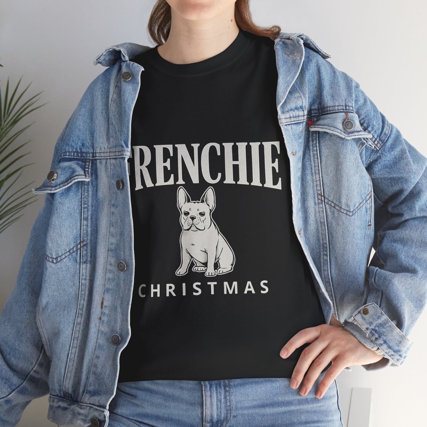 Frenchie Christmas Shirt – Cute French Bulldog Holiday Tee, Vintage Frenchie Christmas Gift, Dog Lover Xmas Graphic Tee, French Bulldog Christmas Apparel