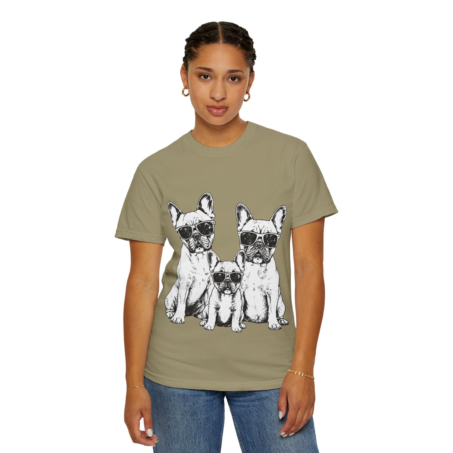 French Bulldog Family Shirt, Frenchie Family Tee, Cool French Bulldogs Sunglasses Shirt, Dog Mom Gift, Dog Dad Gift, Frenchie Lover Shirt, Cute Dog Graphic Tee