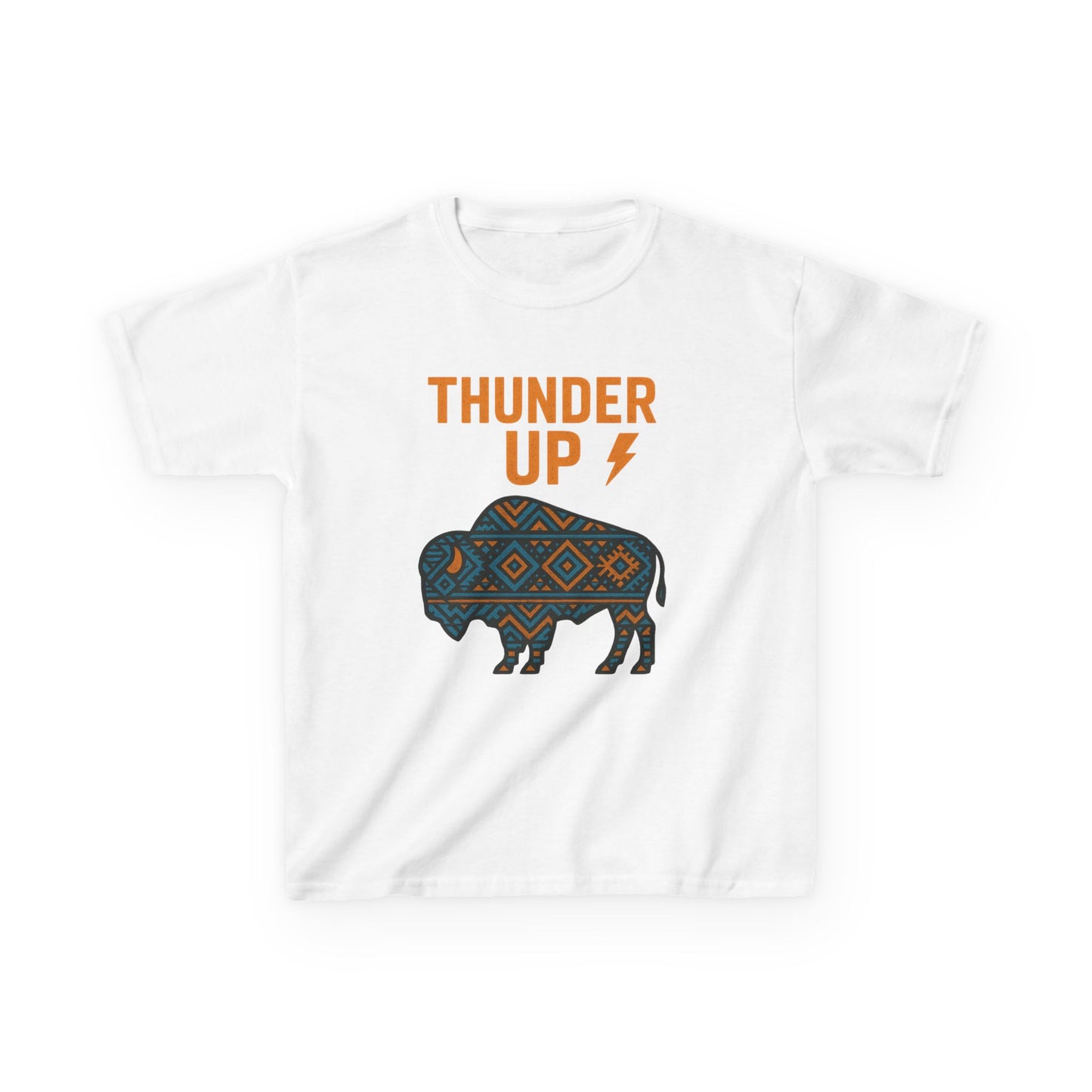 Thunder Up Bison Kids Tee