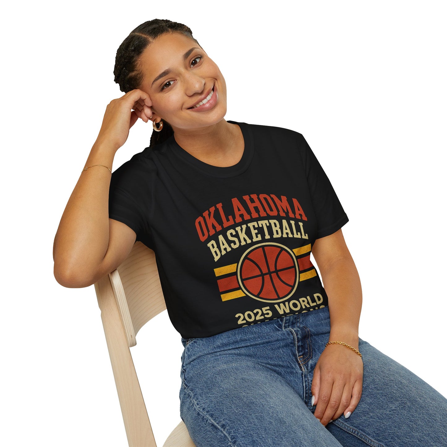 Oklahoma Basketball Shirt | 2025 Champs Tee | Retro Basketball T-Shirt | Oklahoma Sports Fan Gift | Vintage Championship Shirt