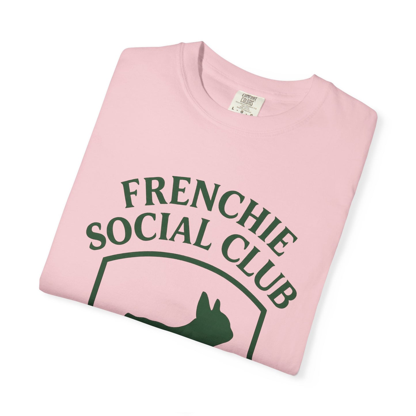 French Bulldog Club T-Shirt | Unisex Frenchie Graphic Tee | Retro Dog Lover Shirt | Minimal Country Club Style Frenchie Gift
