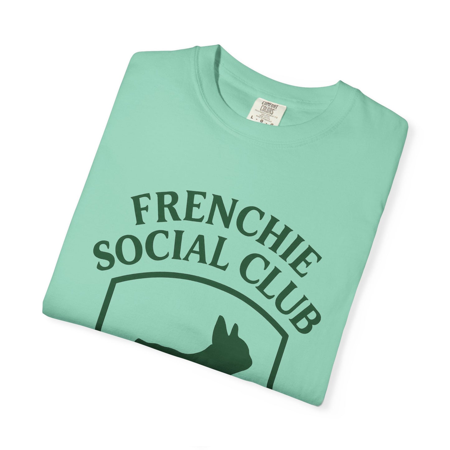 French Bulldog Club T-Shirt | Unisex Frenchie Graphic Tee | Retro Dog Lover Shirt | Minimal Country Club Style Frenchie Gift