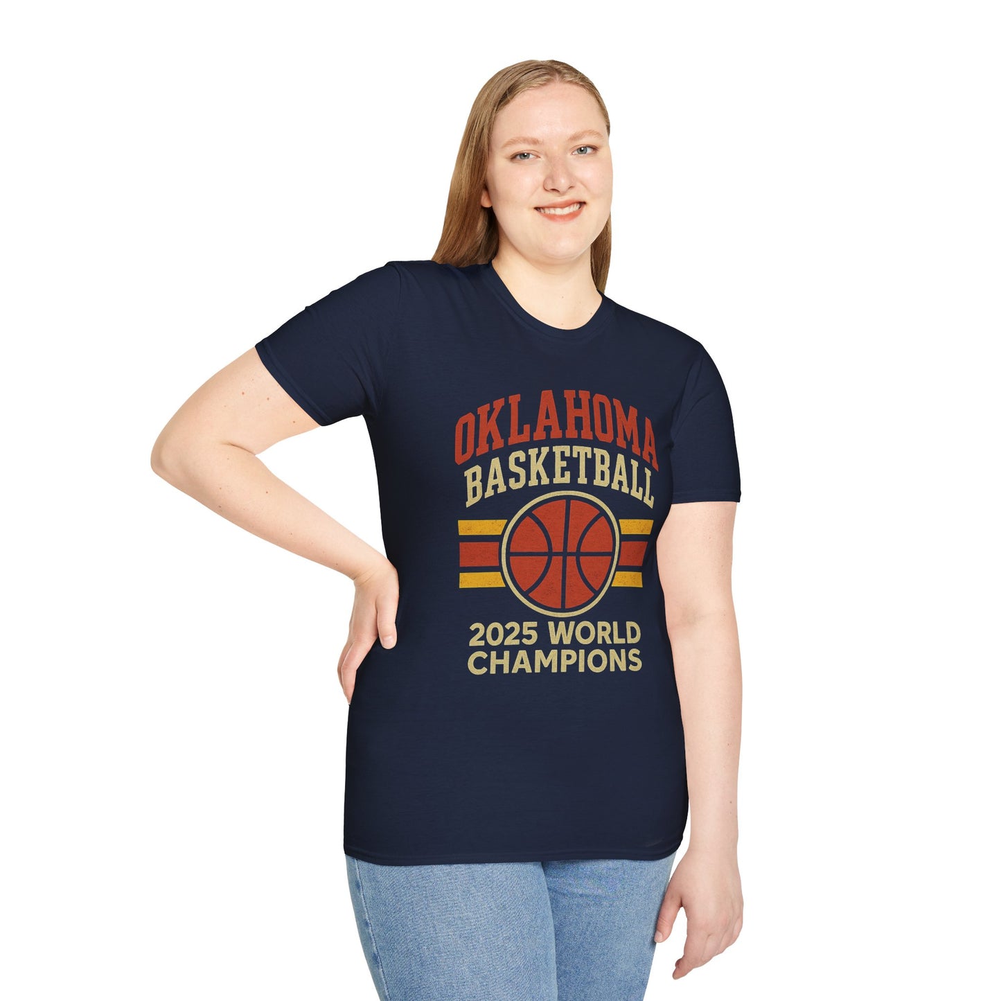 Oklahoma Basketball Shirt | 2025 Champs Tee | Retro Basketball T-Shirt | Oklahoma Sports Fan Gift | Vintage Championship Shirt