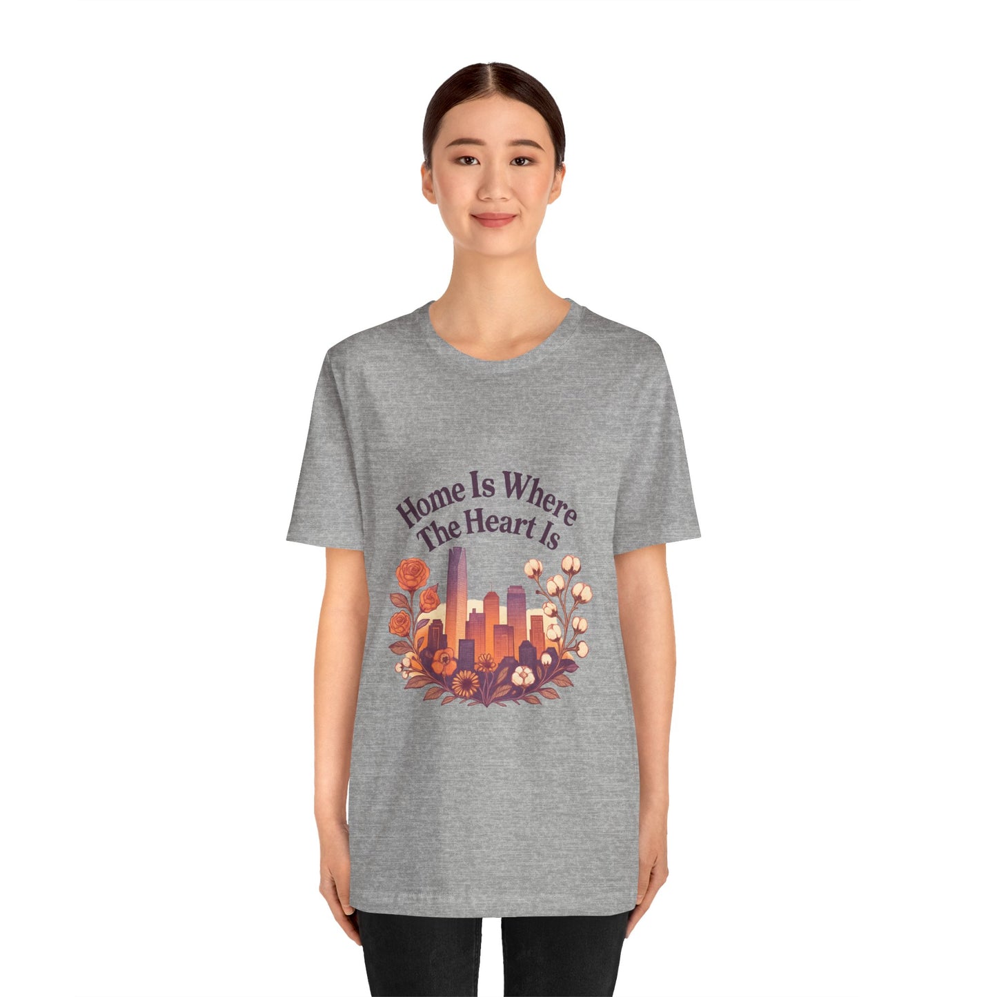 Home Is Where the Heart Is Oklahoma City Shirt | OKC Pride Tee | Oklahoma City Love