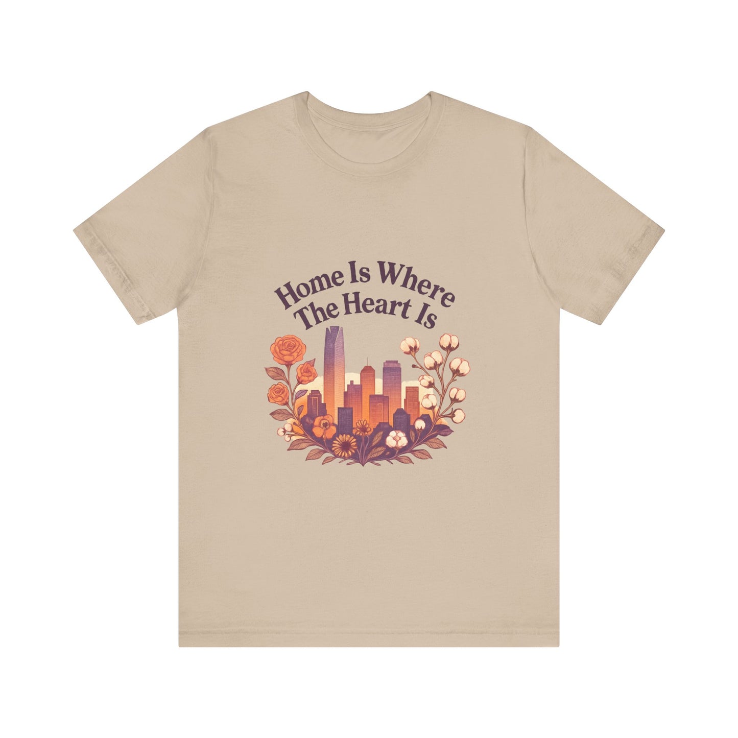 Home Is Where the Heart Is Oklahoma City Shirt | OKC Pride Tee | Oklahoma City Love