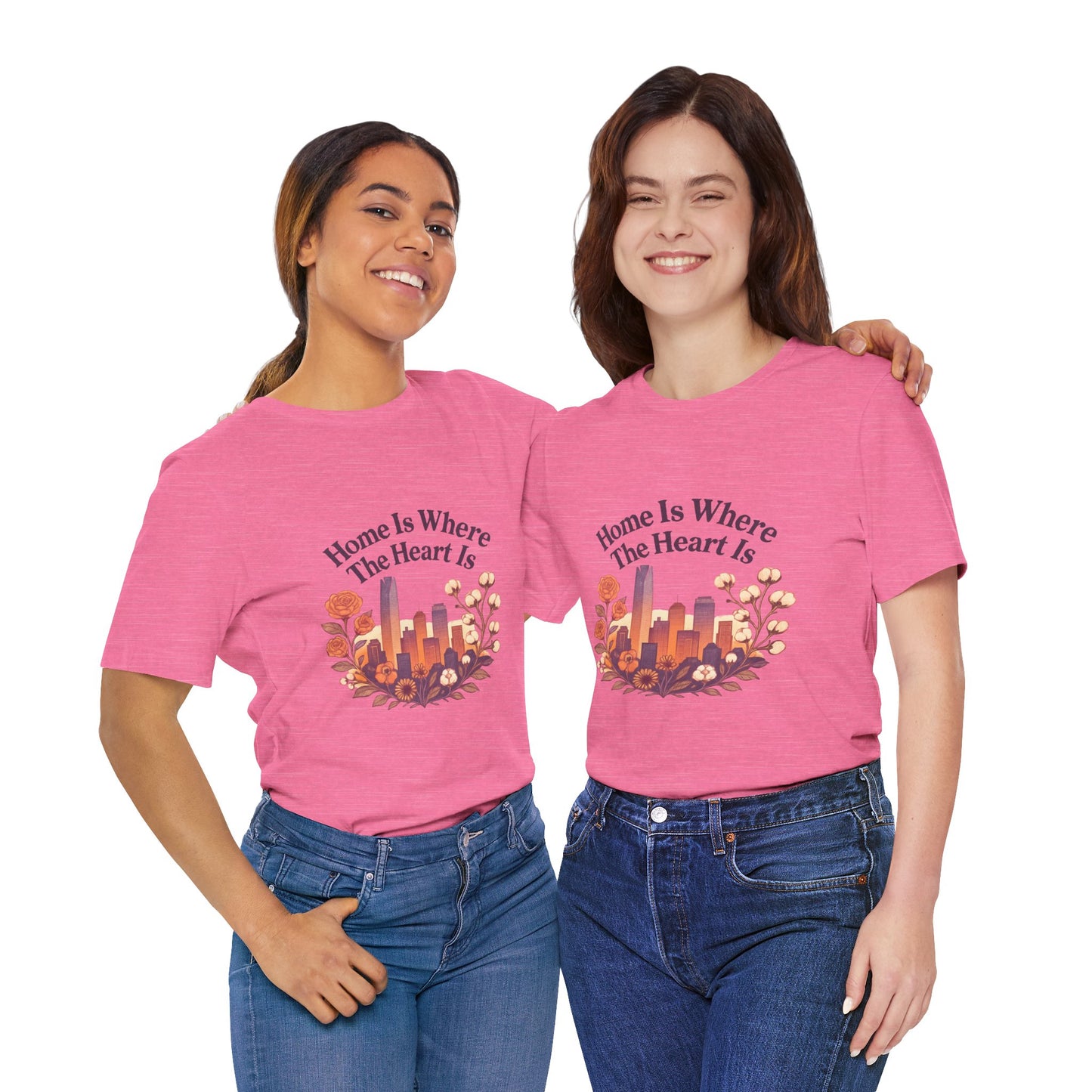 Home Is Where the Heart Is Oklahoma City Shirt | OKC Pride Tee | Oklahoma City Love