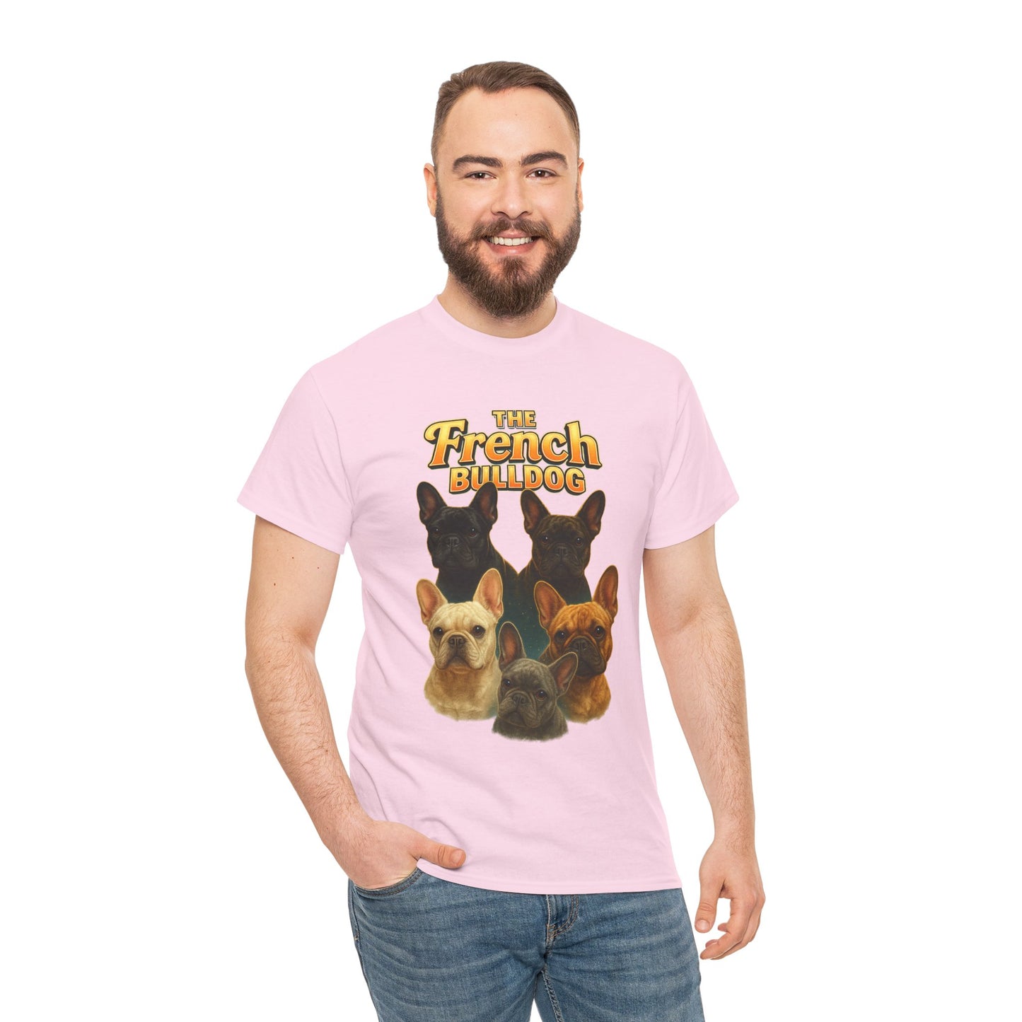 The French Bulldog Vintage Tee | Retro Frenchie Shirt | Dog Lover Gift | 90s Style Graphic T-Shirt | Cute French Bulldog Owner Apparel