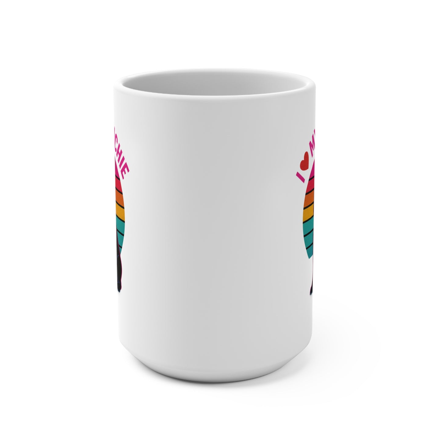 Frenchie Mug 15oz - 'I love my Frenchie' Coffee Cup