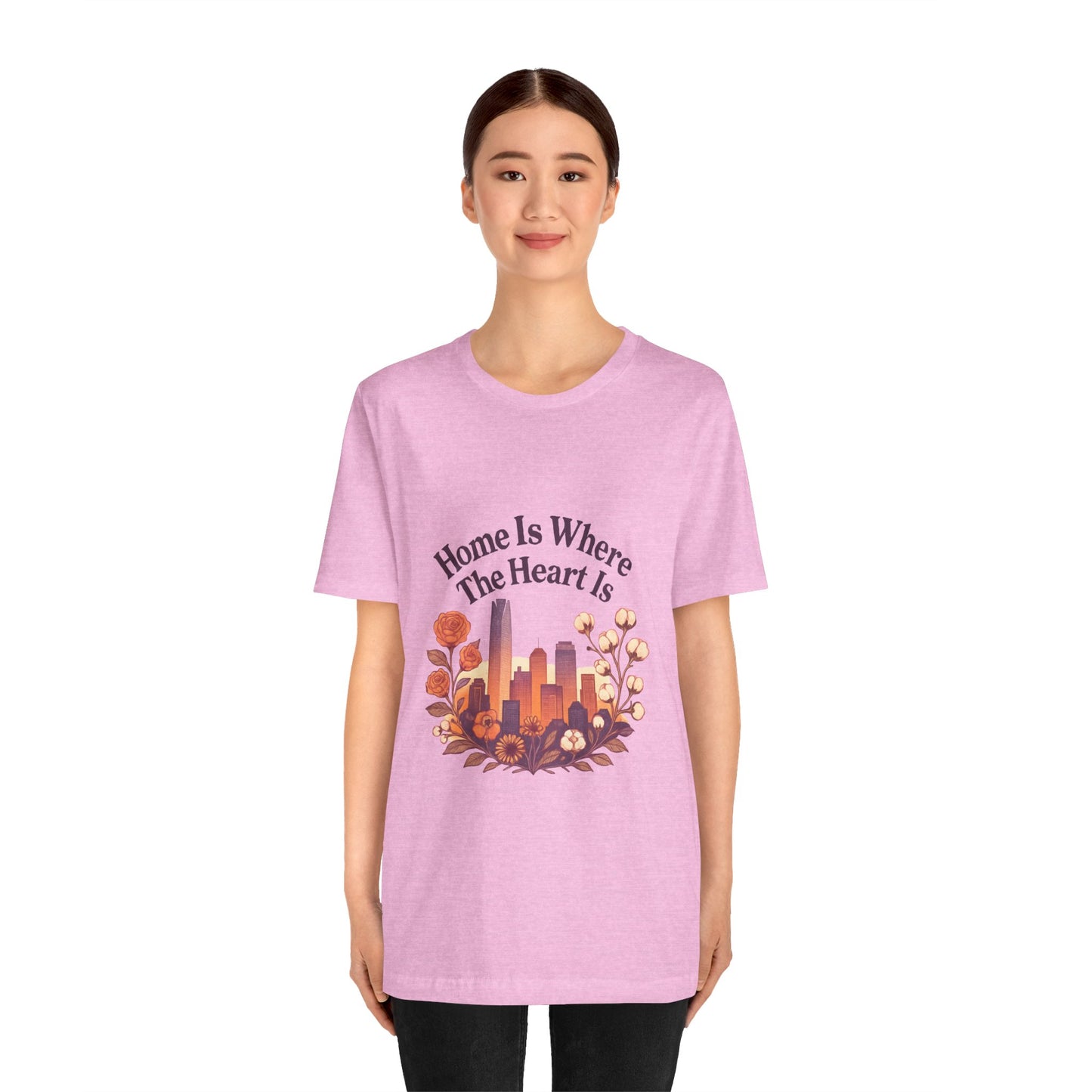 Home Is Where the Heart Is Oklahoma City Shirt | OKC Pride Tee | Oklahoma City Love