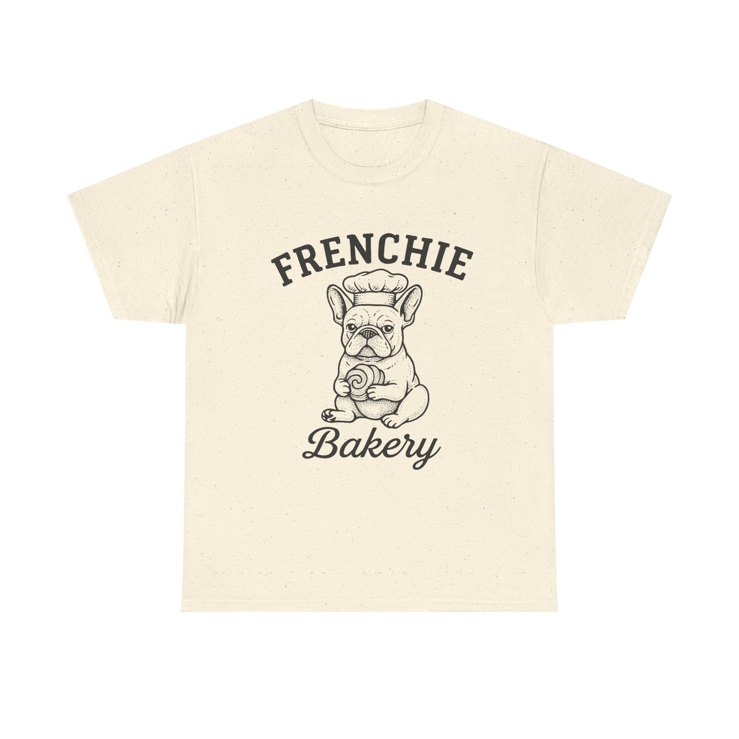 Frenchie Bakery T-Shirt French Bulldog Chef Tee, Cute Dog Lover Gift, Vintage Frenchie Café Graphic