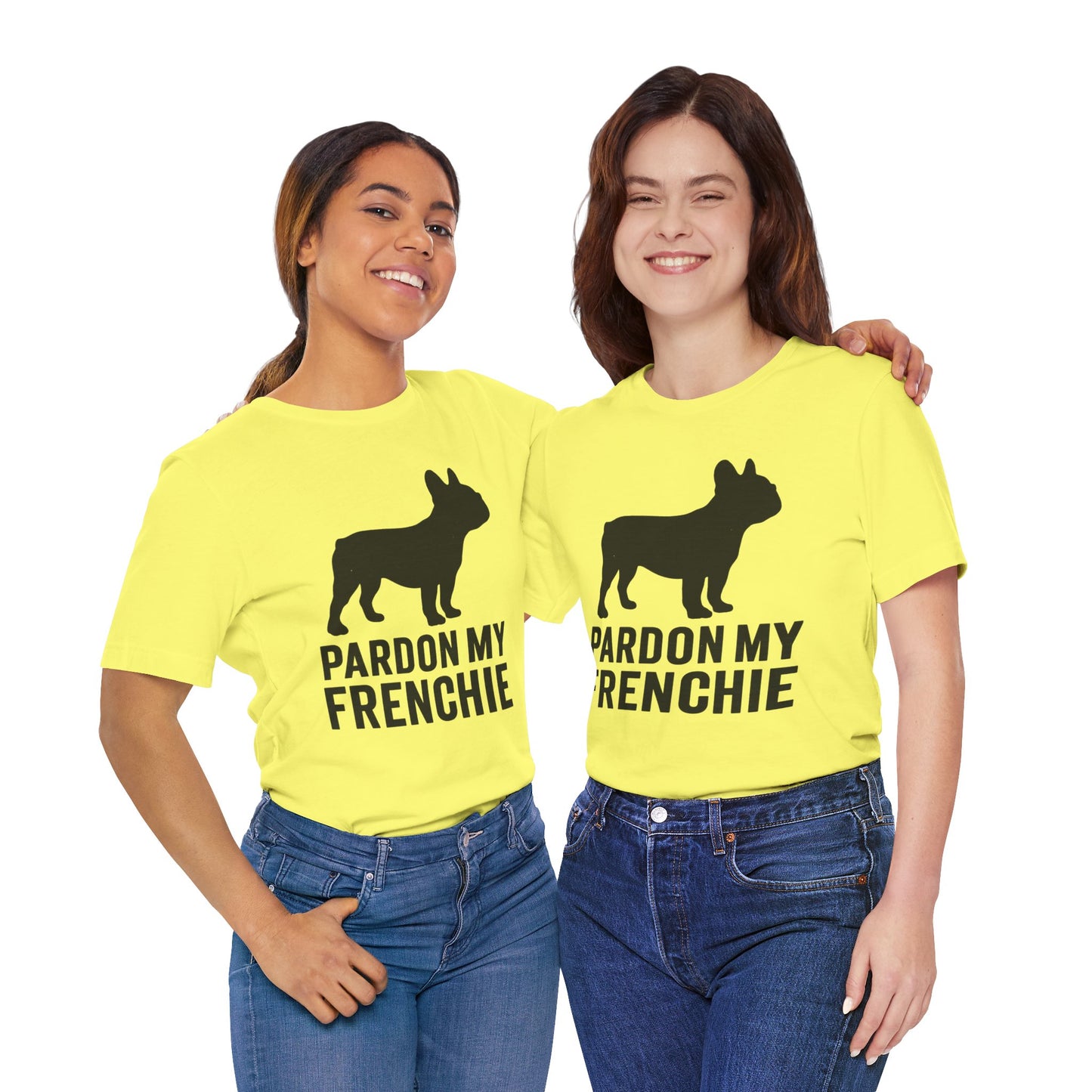 Pardon My Frenchie T-Shirt | Retro French Bulldog Graphic Tee | Funny Dog Lover Shirt | Vintage Frenchie Gift for Her or Him