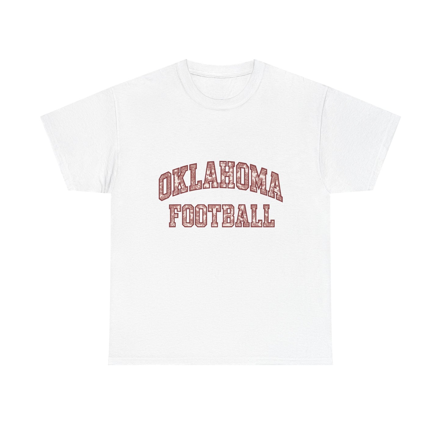 Oklahoma Football T-Shirt – Vintage Collegiate Style OU Game Day Tee, Retro Sports Shirt for Fans and Students