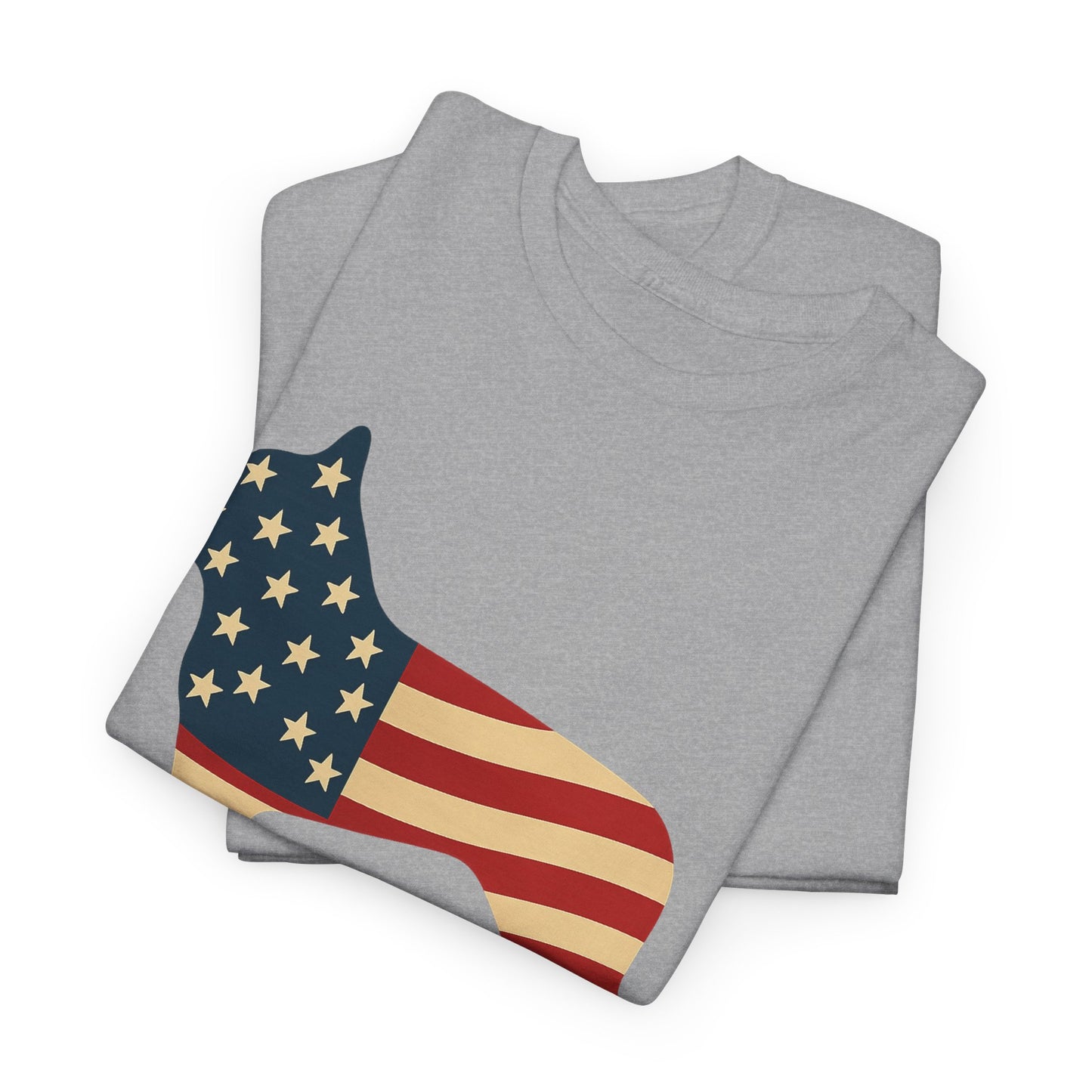 Patriotic French Bulldog T-Shirt | American Flag Frenchie Tee | USA Dog Lover Shirt | 4th of July French Bulldog Gift for Dog Moms & Dads