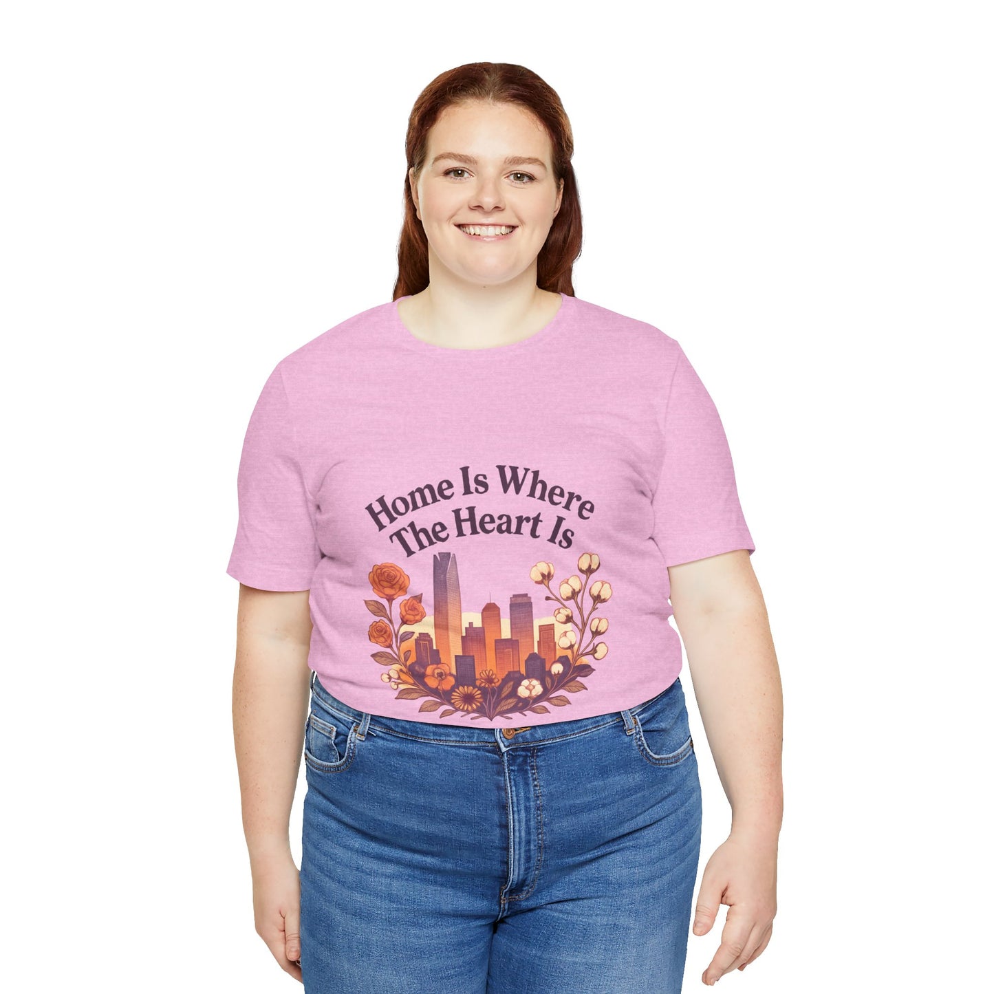 Home Is Where the Heart Is Oklahoma City Shirt | OKC Pride Tee | Oklahoma City Love