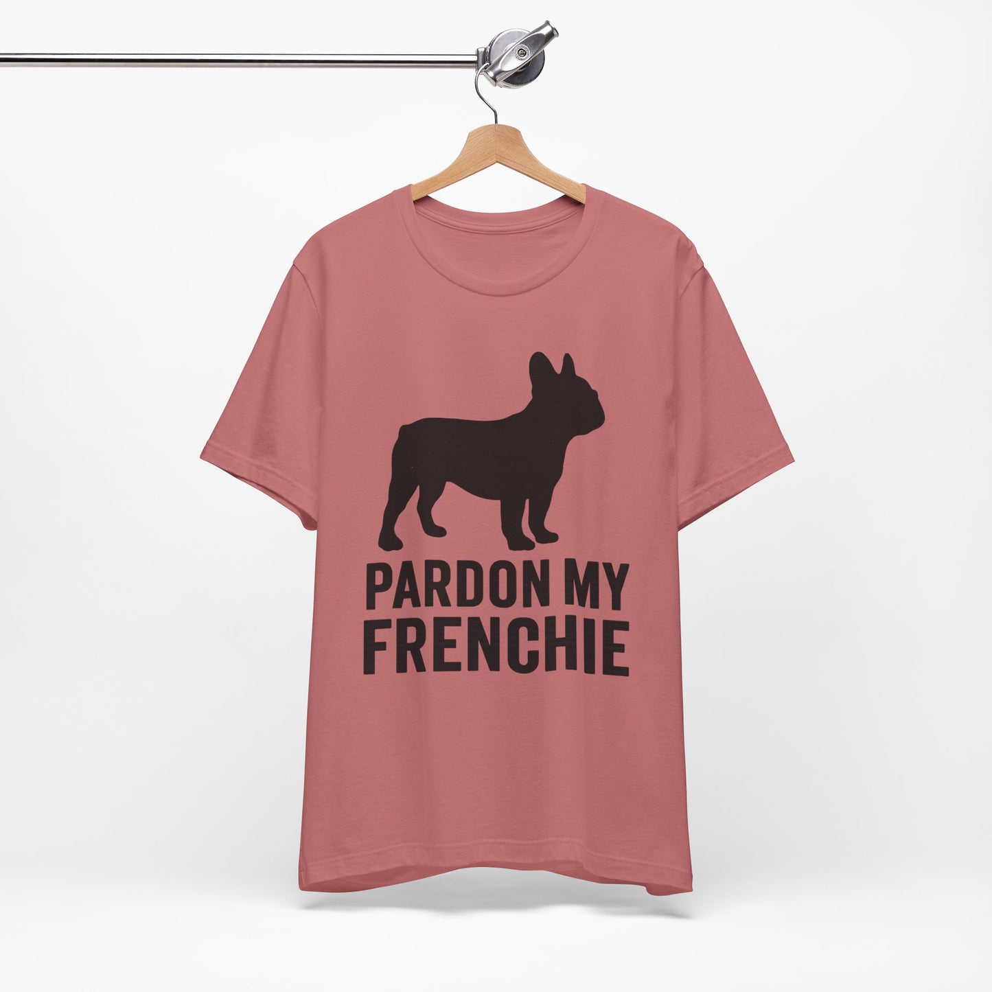 Pardon My Frenchie T-Shirt | Retro French Bulldog Graphic Tee | Funny Dog Lover Shirt | Vintage Frenchie Gift for Her or Him