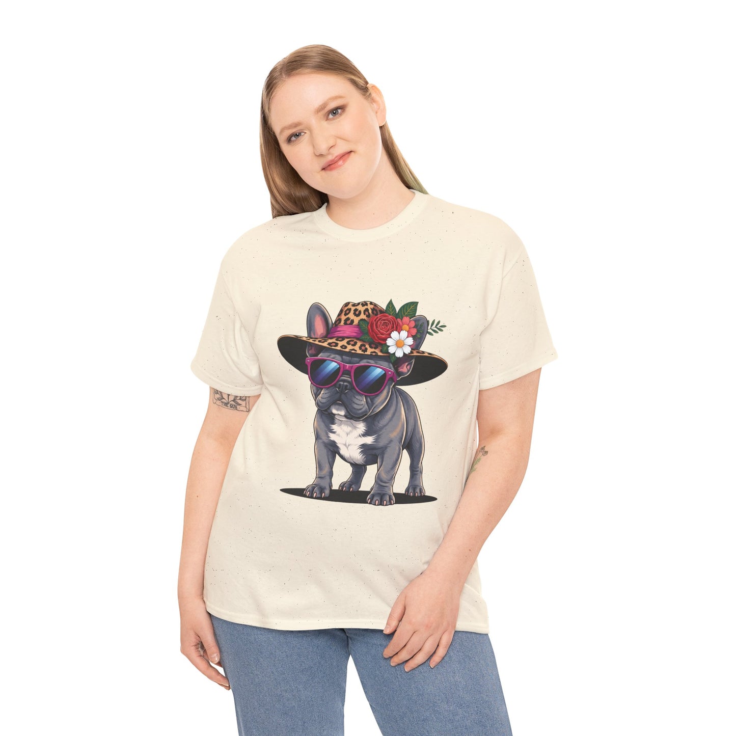French Bulldog Cowgirl Shirt, Frenchie Cowgirl Tee, Western French Bulldog Shirt, Dog Mom Gift, Cute Frenchie Shirt, Cowgirl Dog Lover Tee, French Bulldog Gift