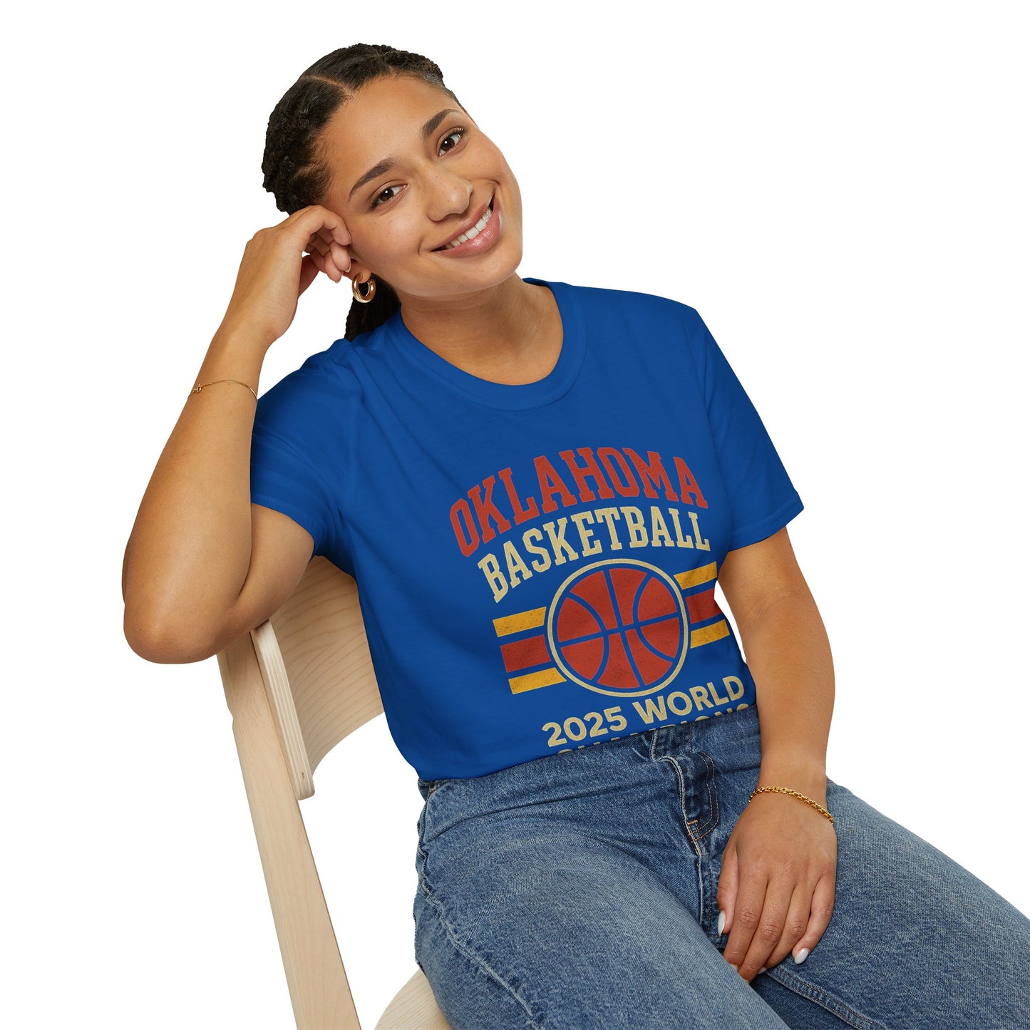 Oklahoma Basketball Shirt | 2025 Champs Tee | Retro Basketball T-Shirt | Oklahoma Sports Fan Gift | Vintage Championship Shirt
