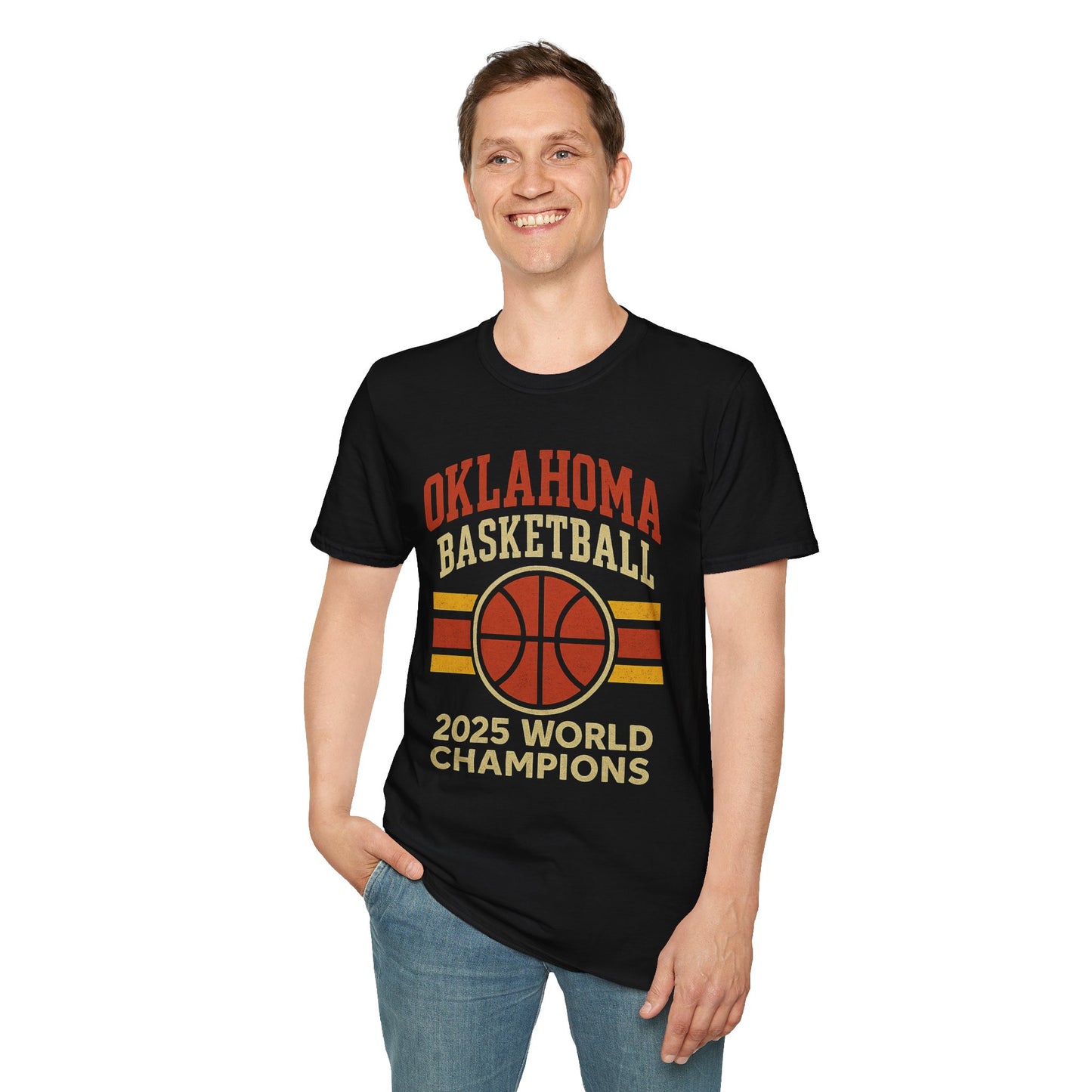 Oklahoma Basketball Shirt | 2025 Champs Tee | Retro Basketball T-Shirt | Oklahoma Sports Fan Gift | Vintage Championship Shirt