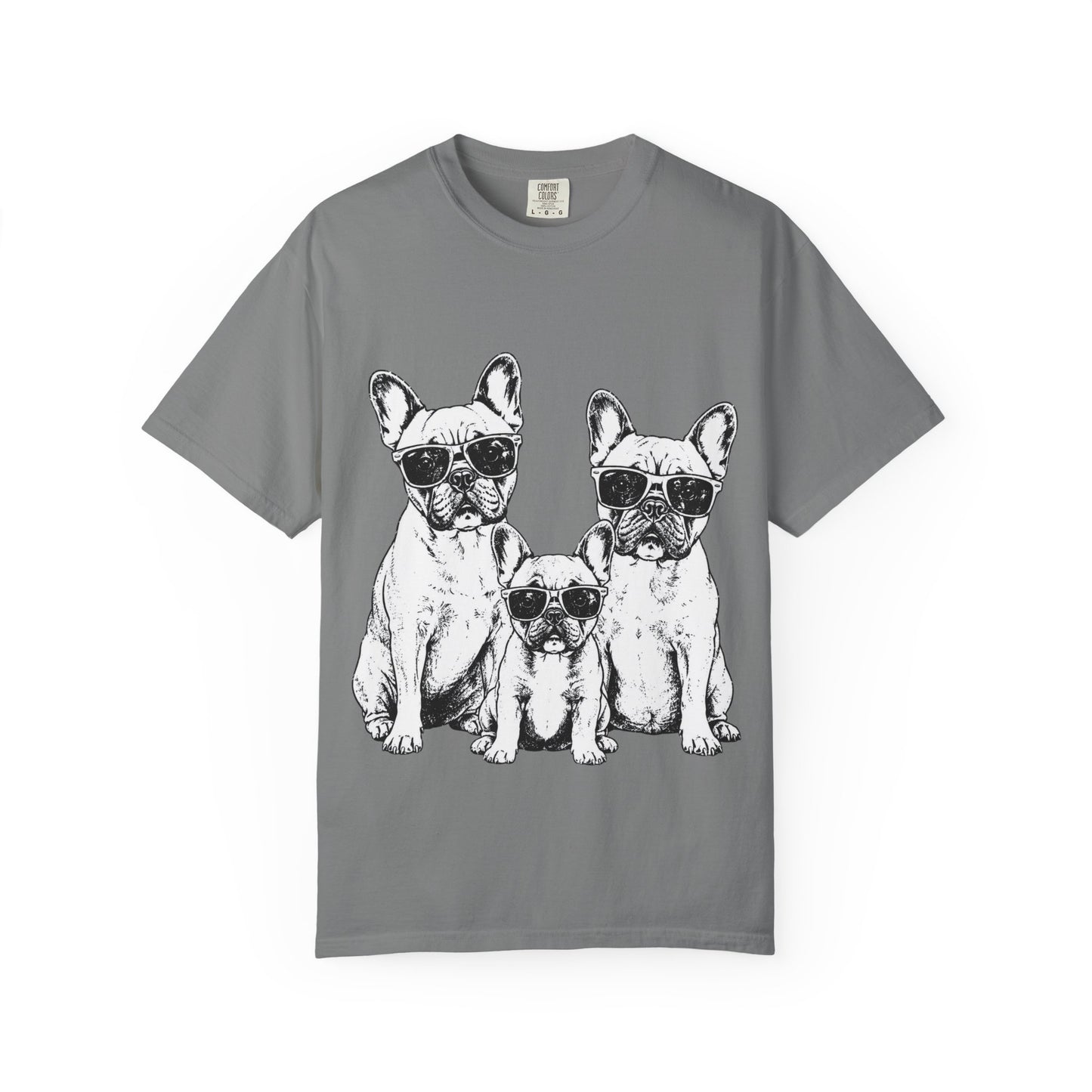 French Bulldog Family Shirt, Frenchie Family Tee, Cool French Bulldogs Sunglasses Shirt, Dog Mom Gift, Dog Dad Gift, Frenchie Lover Shirt, Cute Dog Graphic Tee