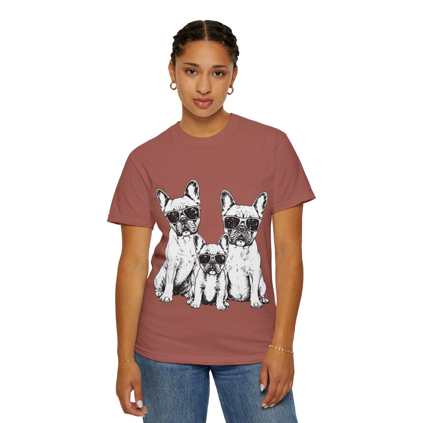 French Bulldog Family Shirt, Frenchie Family Tee, Cool French Bulldogs Sunglasses Shirt, Dog Mom Gift, Dog Dad Gift, Frenchie Lover Shirt, Cute Dog Graphic Tee