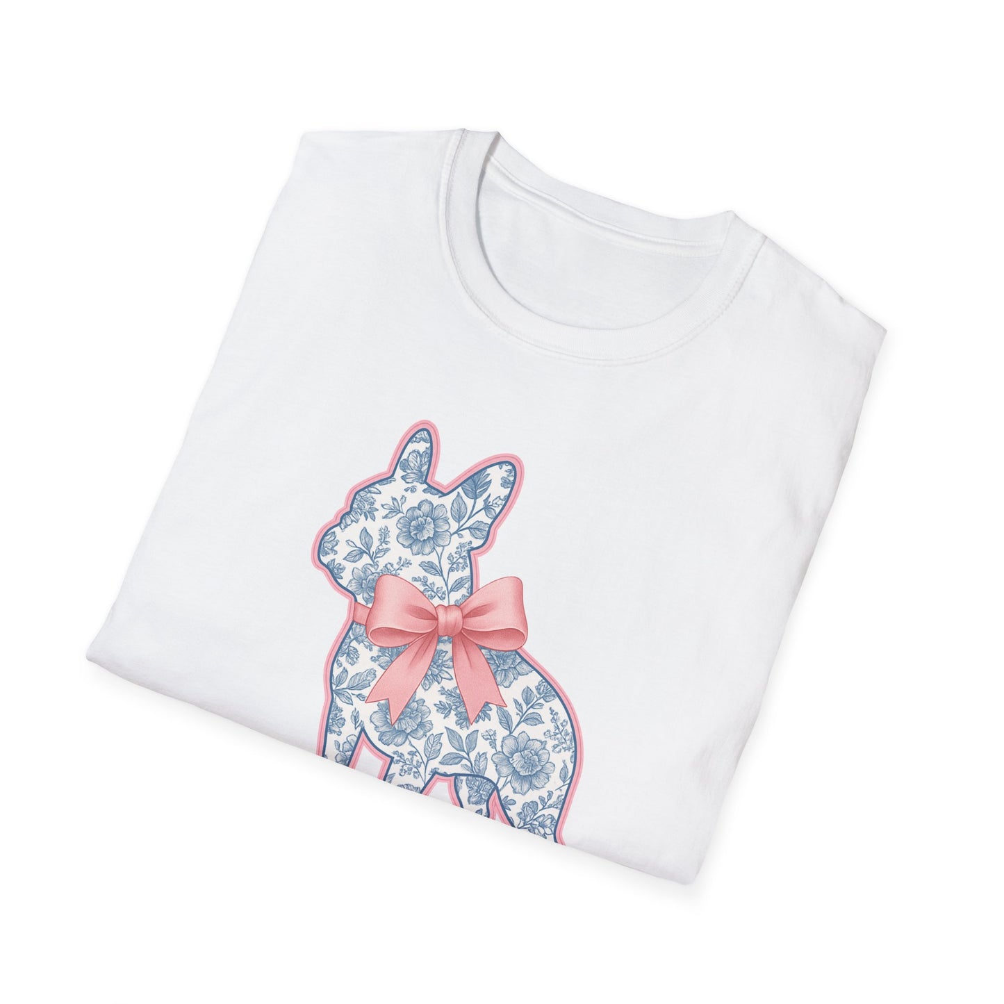 Frenchie Mama Shirt – Floral French Bulldog Silhouette Tee with Pink Bow, Dog Mom Gift, Cute Frenchie Lover T-Shirt, Pastel Dog Mom Apparel