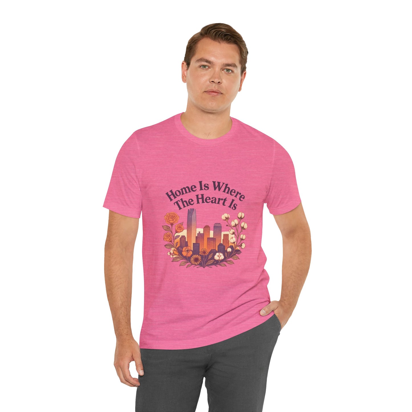 Home Is Where the Heart Is Oklahoma City Shirt | OKC Pride Tee | Oklahoma City Love