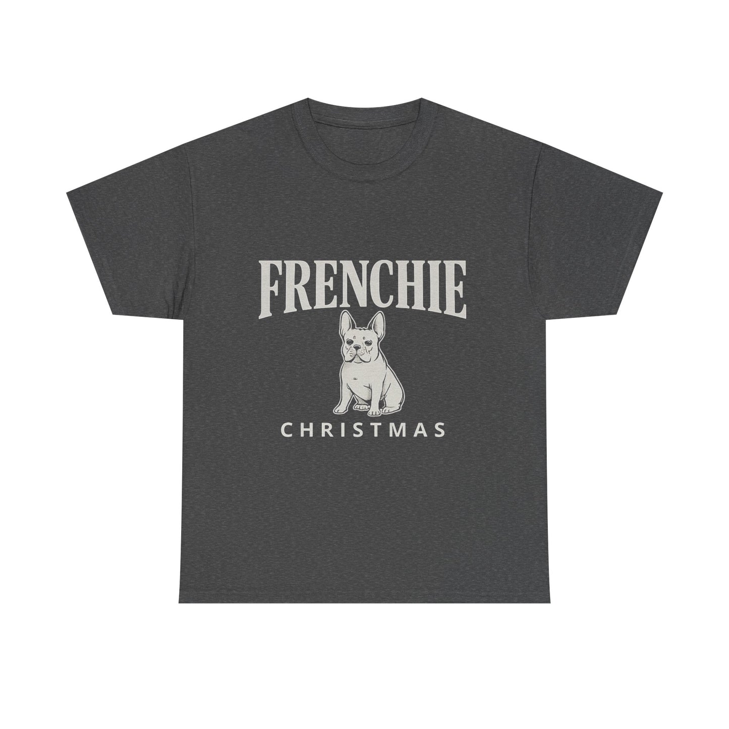 Frenchie Christmas Shirt – Cute French Bulldog Holiday Tee, Vintage Frenchie Christmas Gift, Dog Lover Xmas Graphic Tee, French Bulldog Christmas Apparel