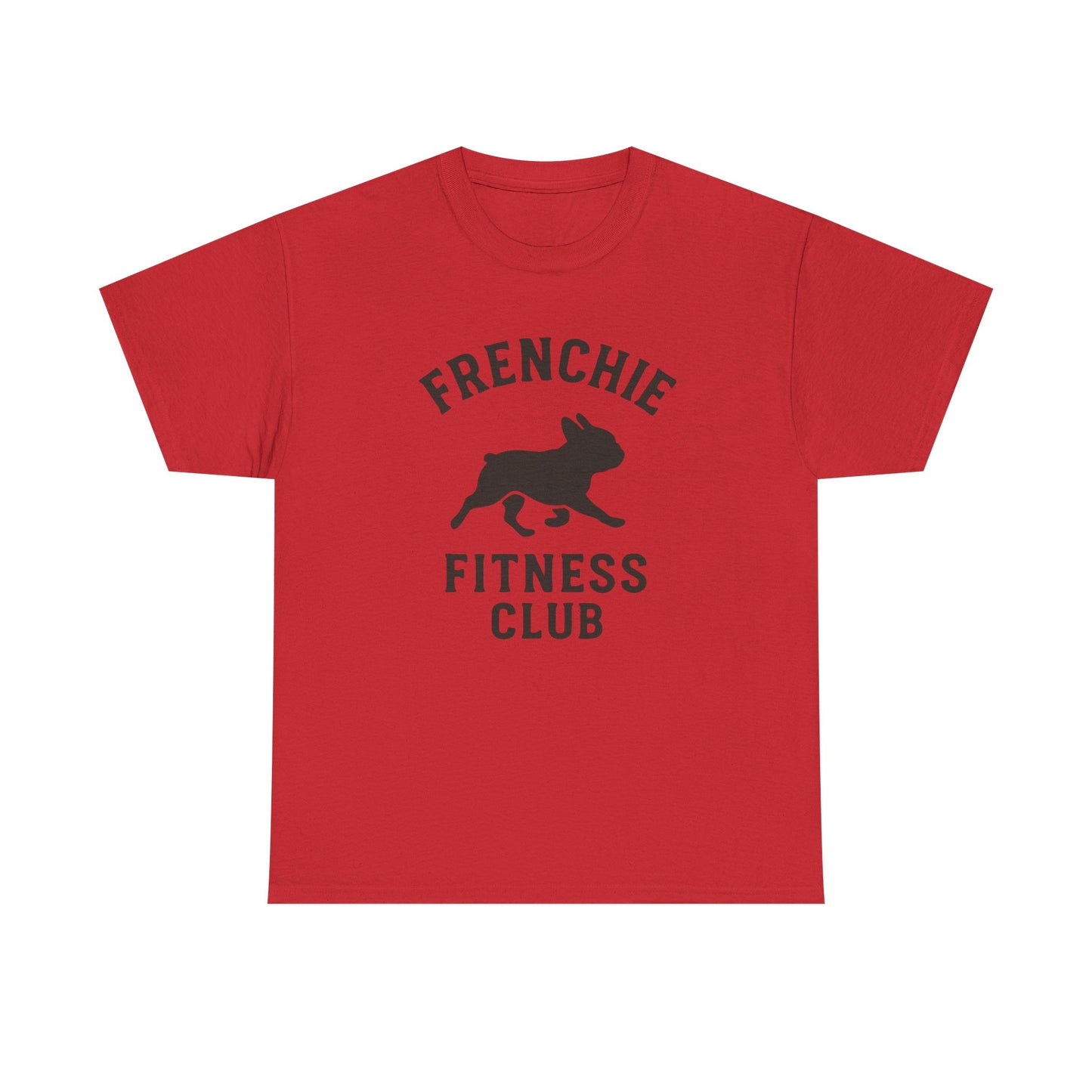 Frenchie Fitness Club T-Shirt | Funny French Bulldog Gym Tee | Dog Lover Workout Shirt | Frenchie Mom Gift | Cute Fitness Dog Graphic Tee
