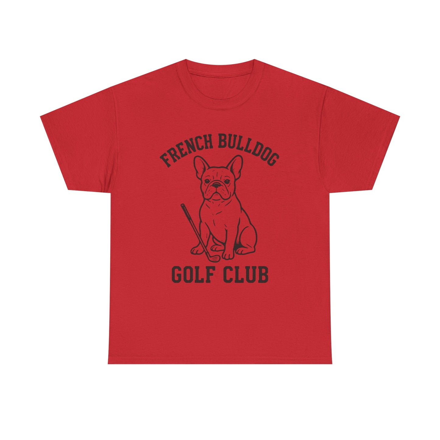 French Bulldog Golf Club Shirt | Frenchie Golf Tee | Frenchie Lover Gift | Dog Dad Golf Shirt | Dog Mom Golf Apparel | Retro Line Art Bulldog Tee
