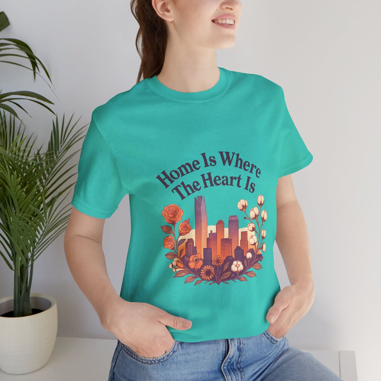 Home Is Where the Heart Is Oklahoma City Shirt | OKC Pride Tee | Oklahoma City Love