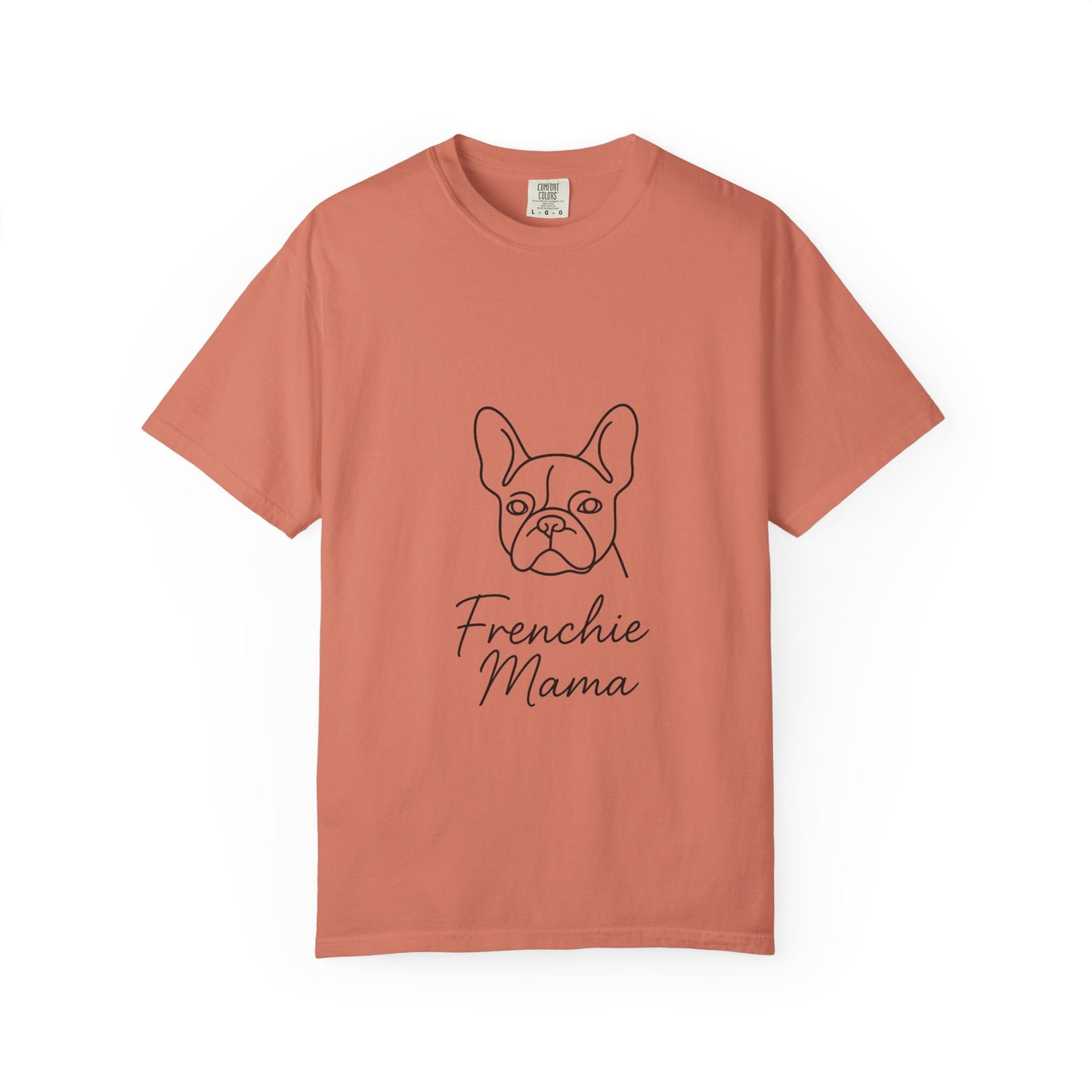 Frenchie Mama T-Shirt | Cute French Bulldog Mom Tee | Dog Lover Graphic Shirt | Frenchie Owner Gift for Her