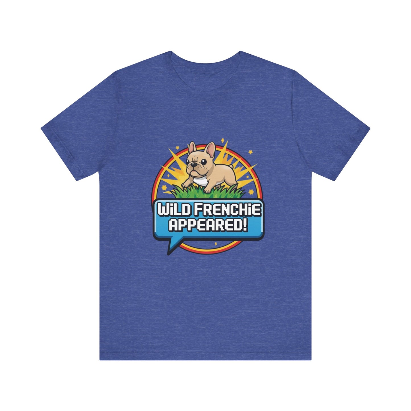 French Bulldog T-Shirt | Cute Frenchie Graphic Tee | Funny Dog Lover Shirt | Gamer Gift for Him or Her