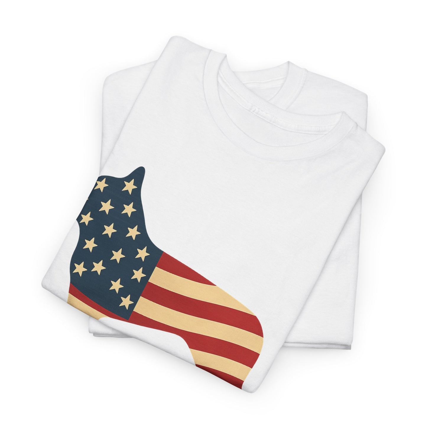 Patriotic French Bulldog T-Shirt | American Flag Frenchie Tee | USA Dog Lover Shirt | 4th of July French Bulldog Gift for Dog Moms & Dads