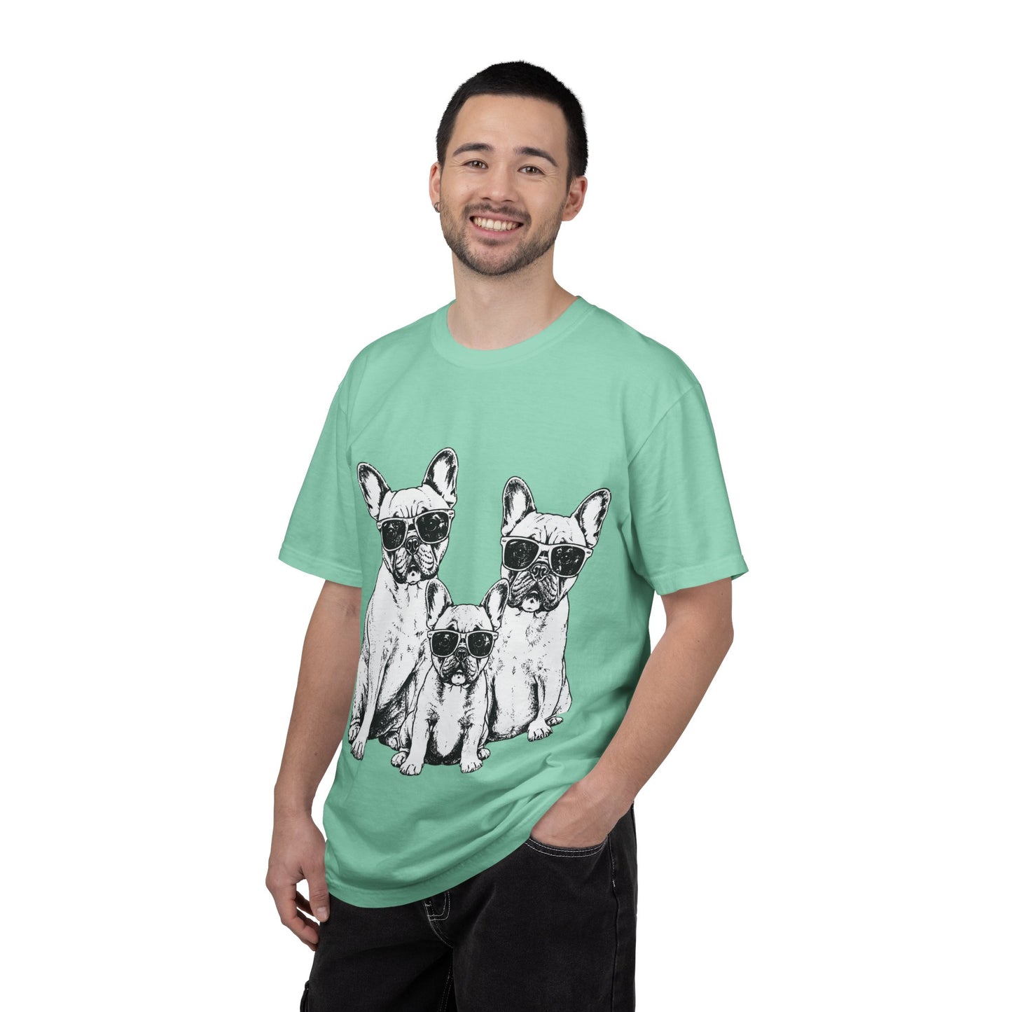 French Bulldog Family Shirt, Frenchie Family Tee, Cool French Bulldogs Sunglasses Shirt, Dog Mom Gift, Dog Dad Gift, Frenchie Lover Shirt, Cute Dog Graphic Tee