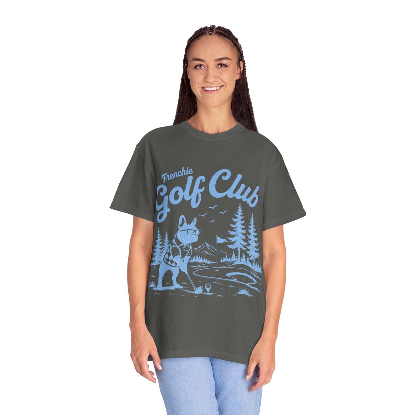 Golf Club T-Shirt — Frenchie Golf Club Graphic Tee