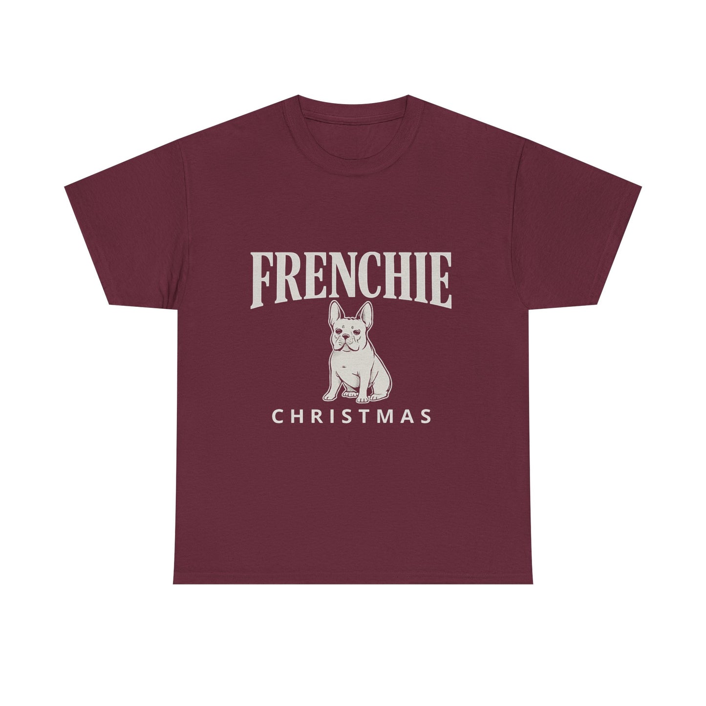 Frenchie Christmas Shirt – Cute French Bulldog Holiday Tee, Vintage Frenchie Christmas Gift, Dog Lover Xmas Graphic Tee, French Bulldog Christmas Apparel