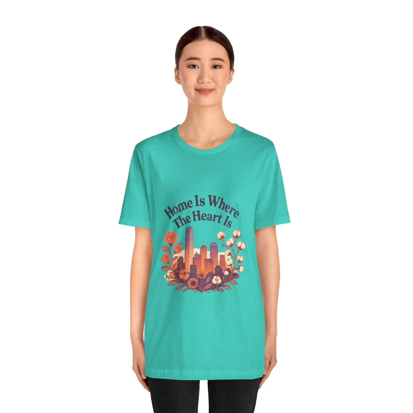 Home Is Where the Heart Is Oklahoma City Shirt | OKC Pride Tee | Oklahoma City Love