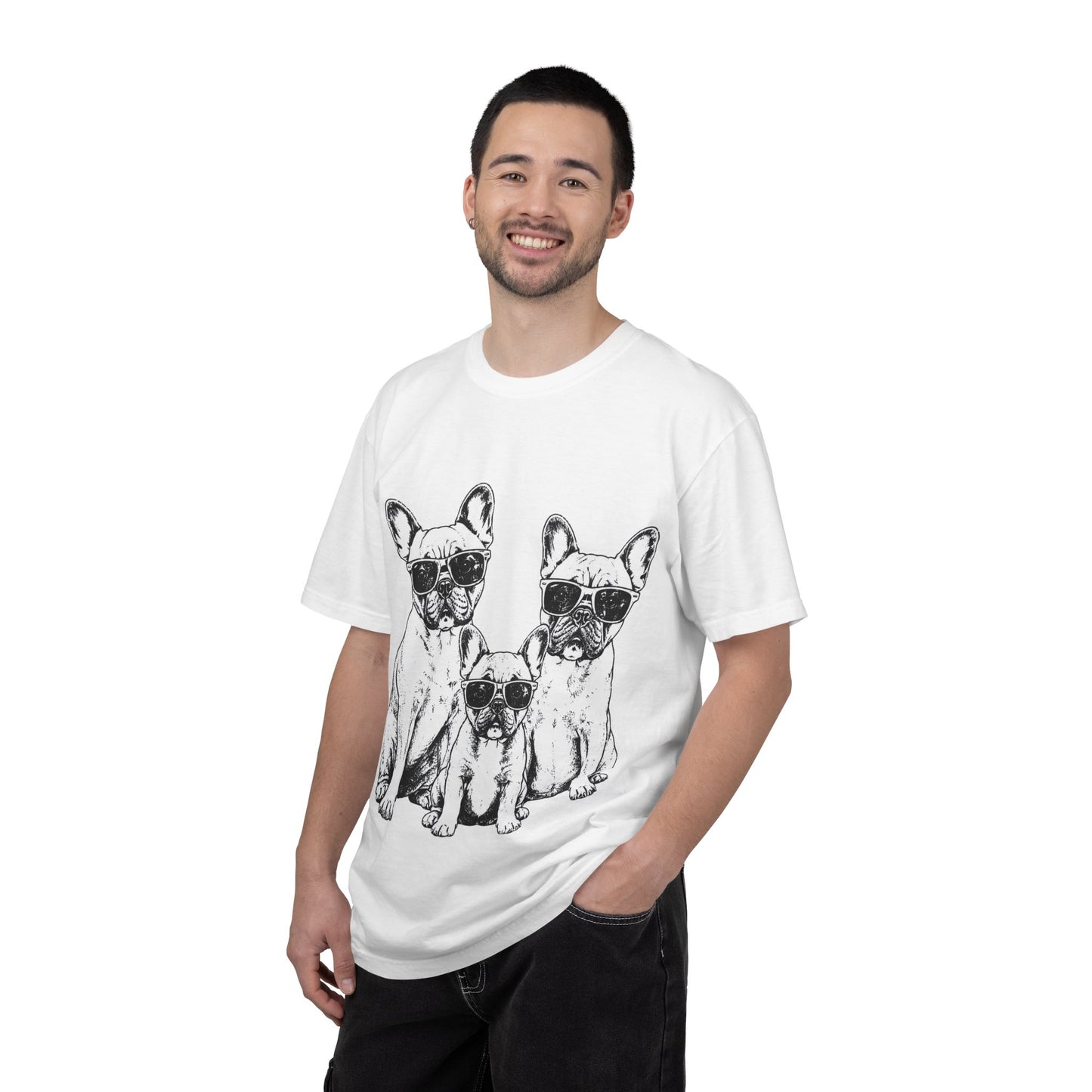 French Bulldog Family Shirt, Frenchie Family Tee, Cool French Bulldogs Sunglasses Shirt, Dog Mom Gift, Dog Dad Gift, Frenchie Lover Shirt, Cute Dog Graphic Tee