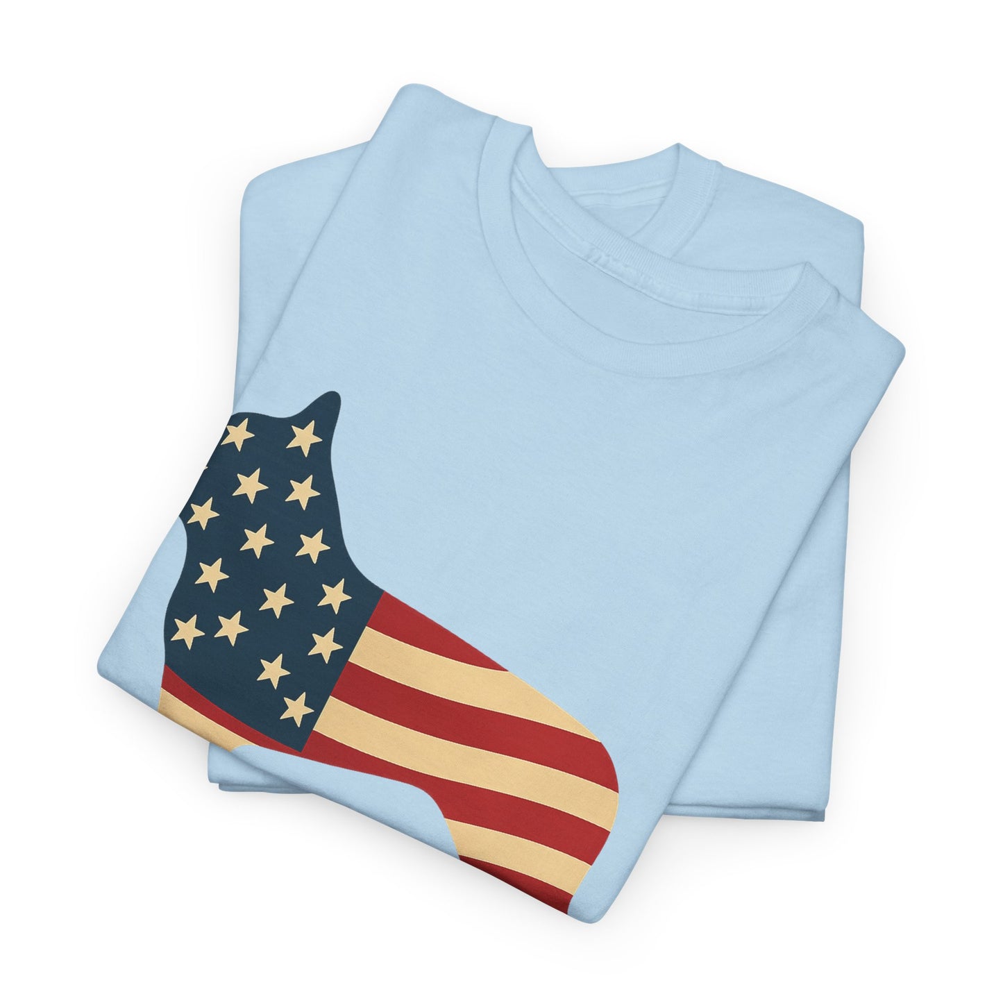 Patriotic French Bulldog T-Shirt | American Flag Frenchie Tee | USA Dog Lover Shirt | 4th of July French Bulldog Gift for Dog Moms & Dads